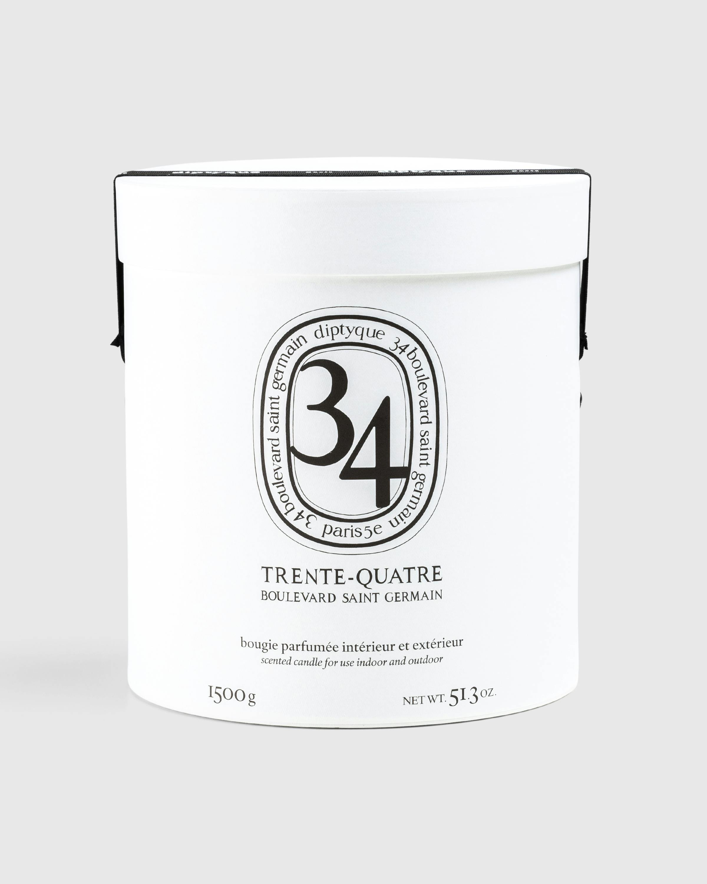 Diptyque – Giant Candle 34 Boulevard Saint-Germain 1500g - Candles & Fragrances - Transparent - Image 3