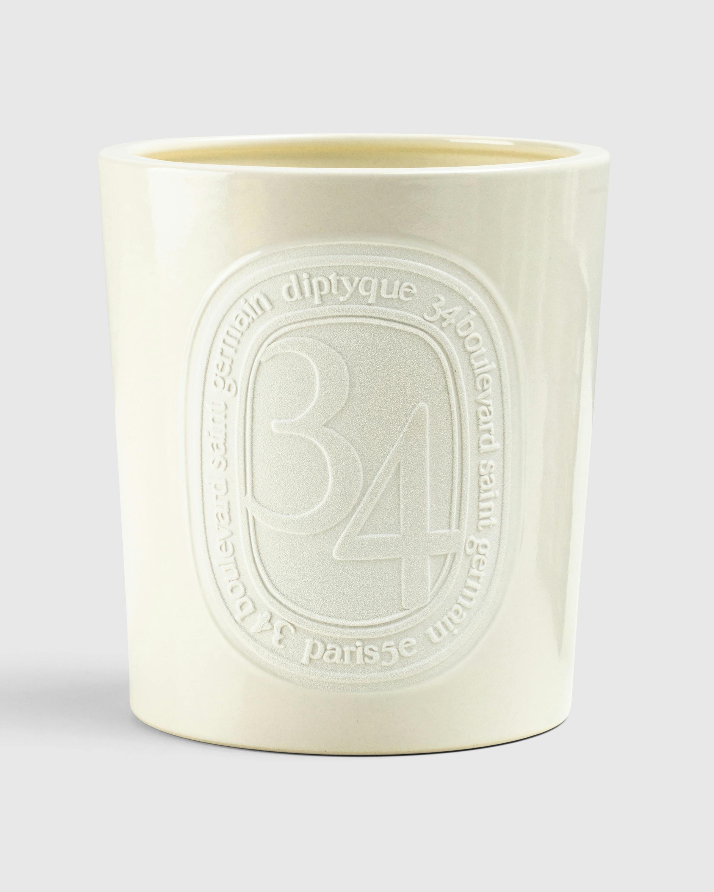 Diptyque – Giant Candle 34 Boulevard Saint-Germain 1500g - Candles & Fragrances - White - Image 1