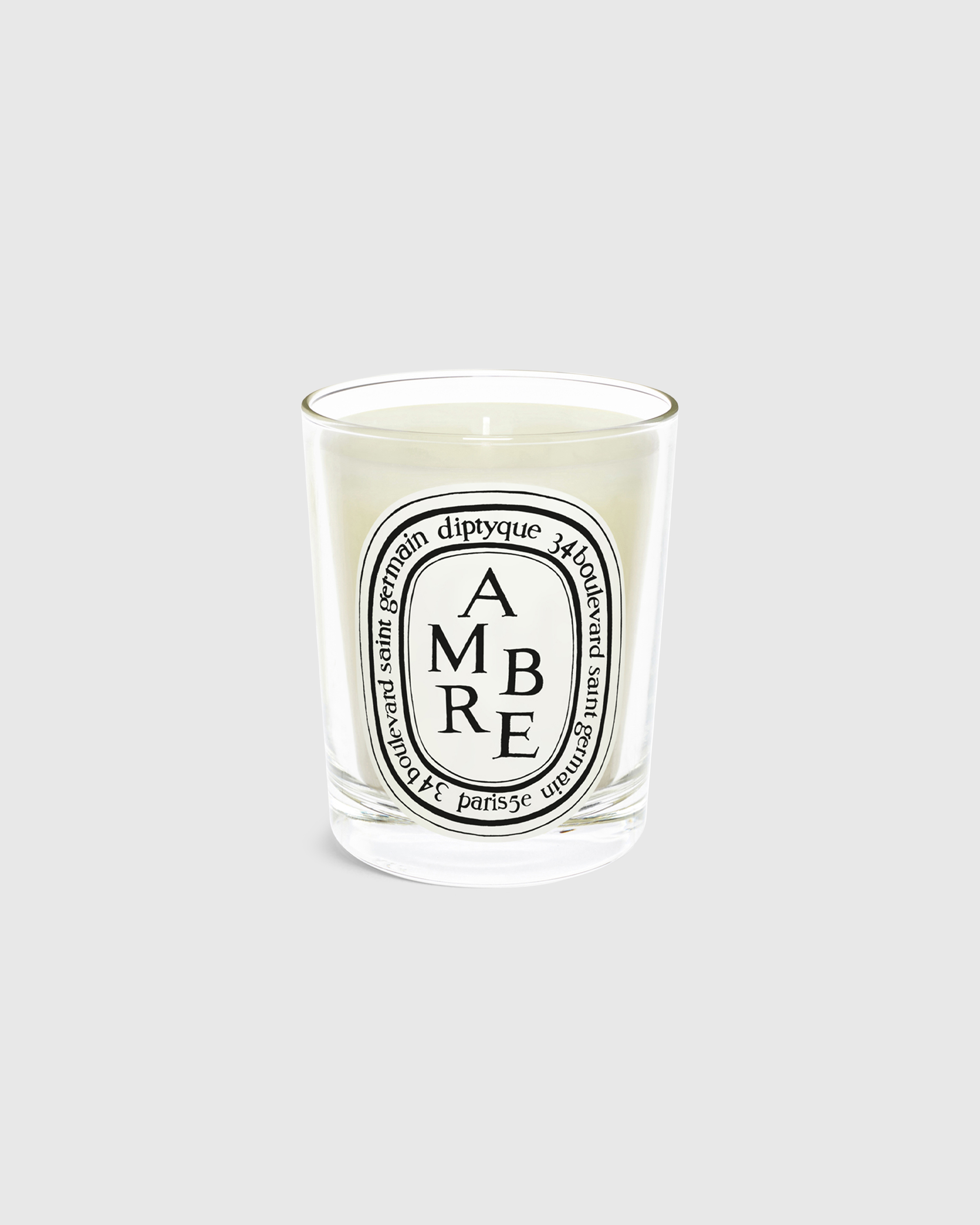 Diptyque – Standard Candle Ambre 190g - Candles & Fragrances - White - Image 1