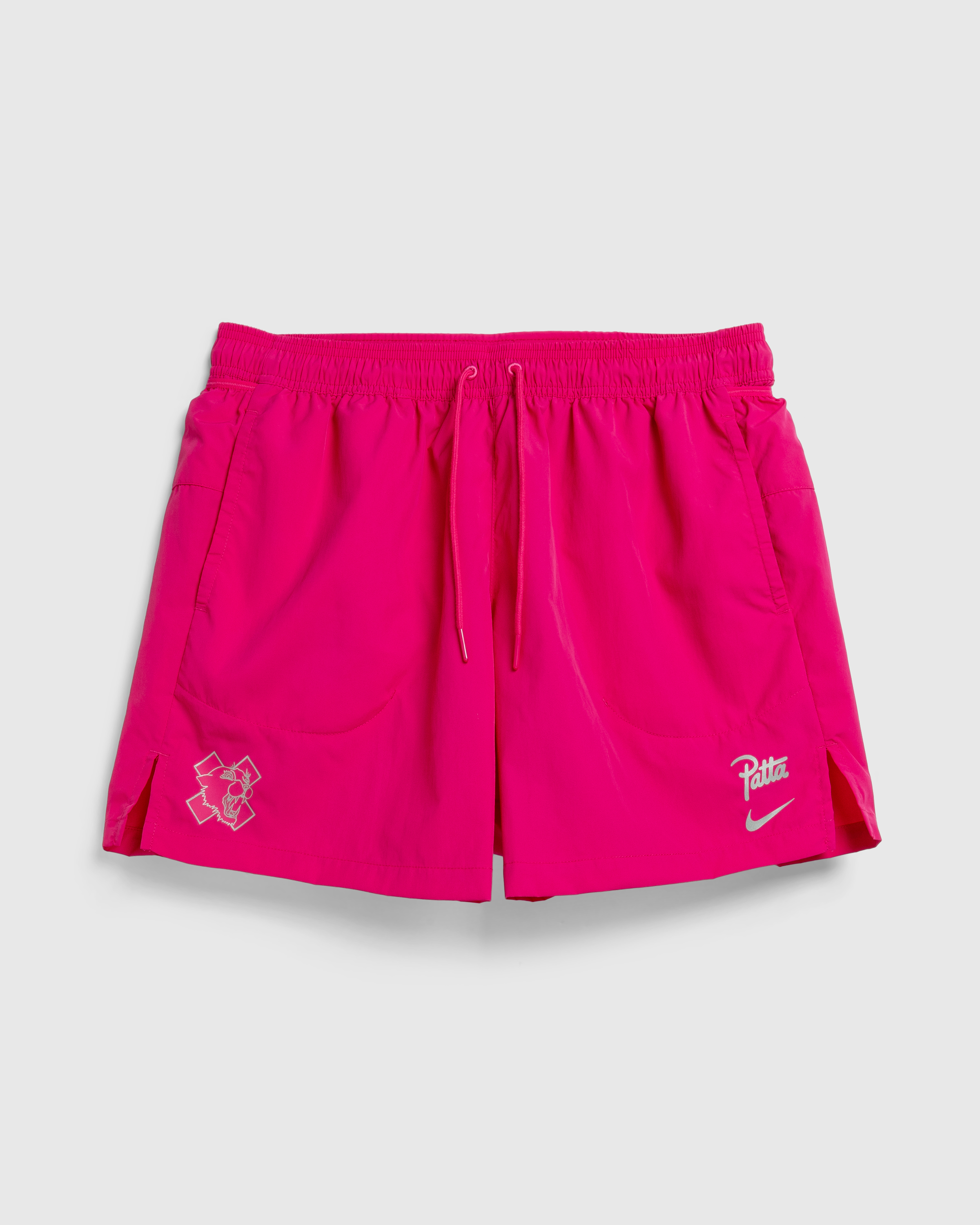 Nike x Patta – Men's Shorts Fireberry - Active Shorts - Red - Image 1