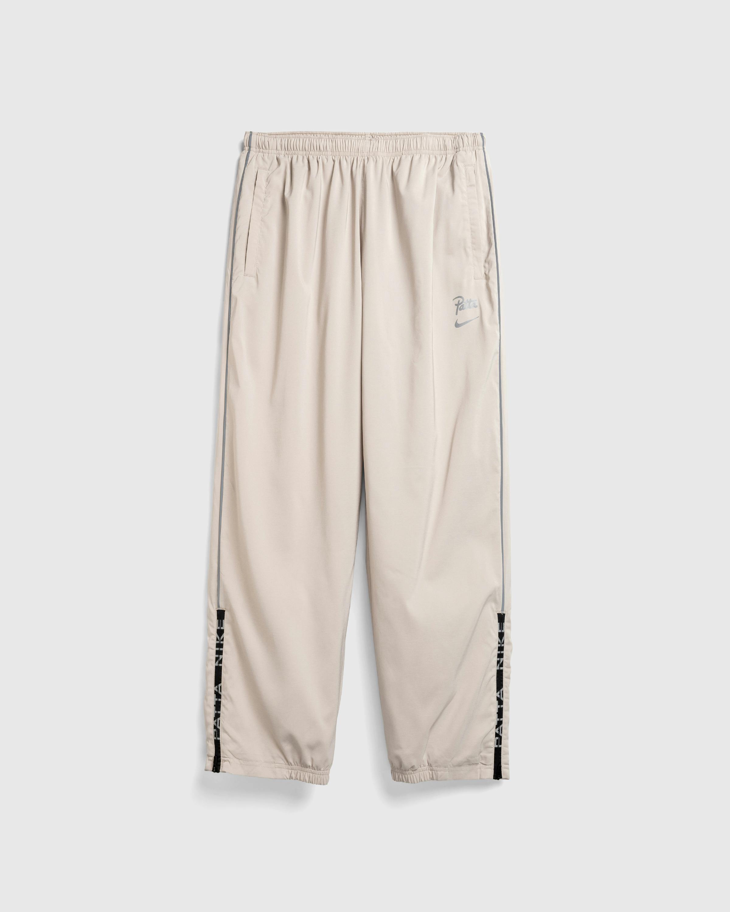 Nike x Patta – Men's Track Pants Sanddrift/Cream II - Track Pants - White - Image 1