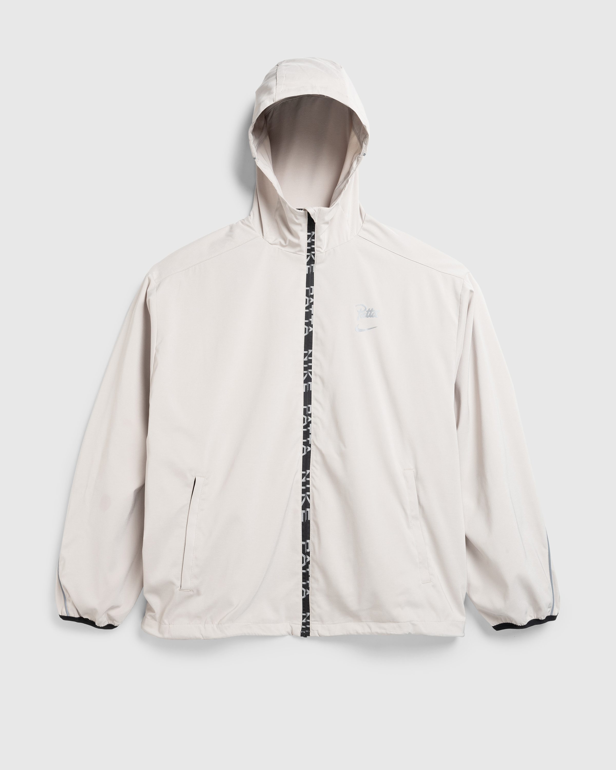 Nike x Patta – Men's Full-Zip Jacket Sanddrift/Cream II - Jackets - White - Image 1