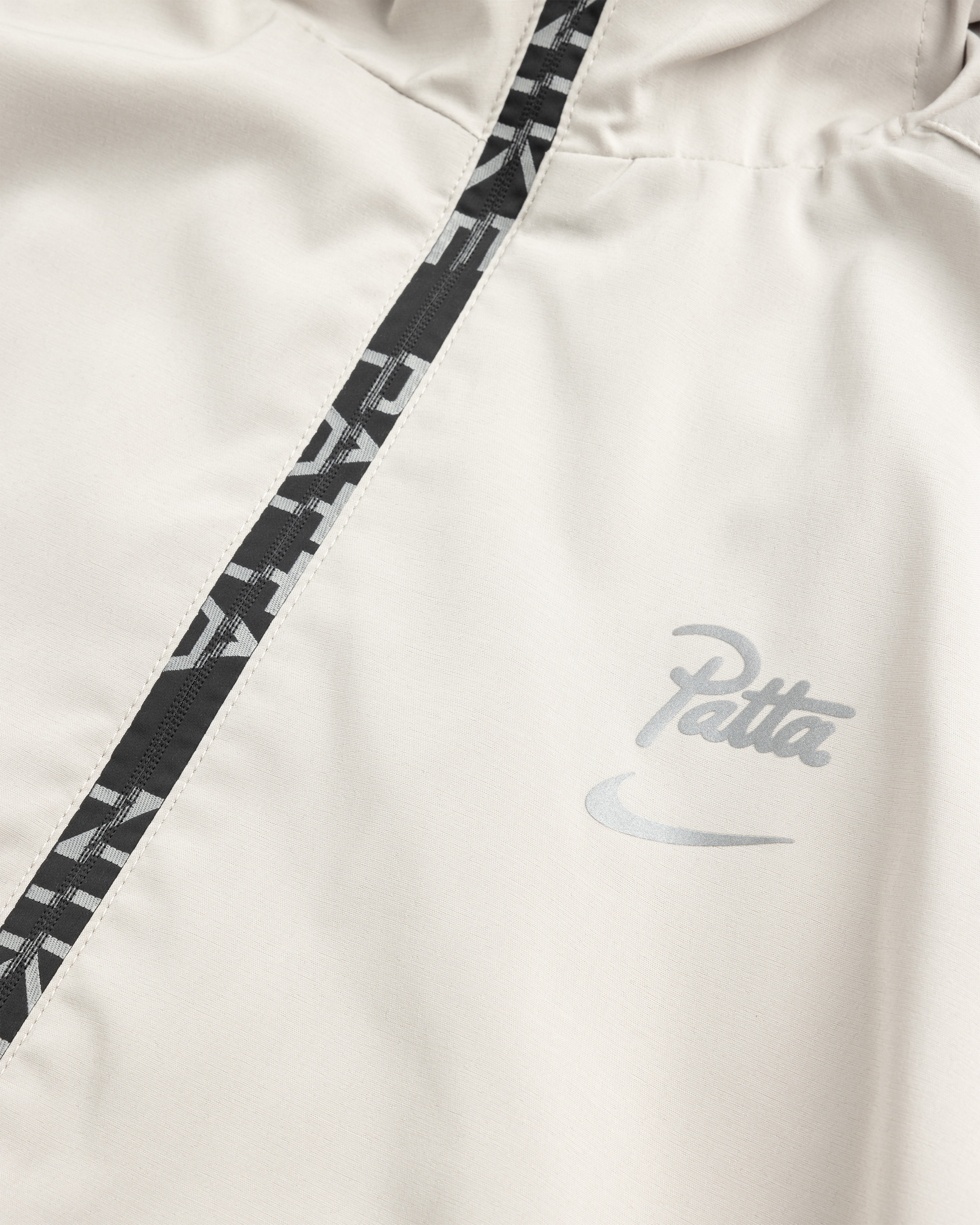 Nike x Patta – Men's Full-Zip Jacket Sanddrift/Cream II - Jackets - White - Image 7