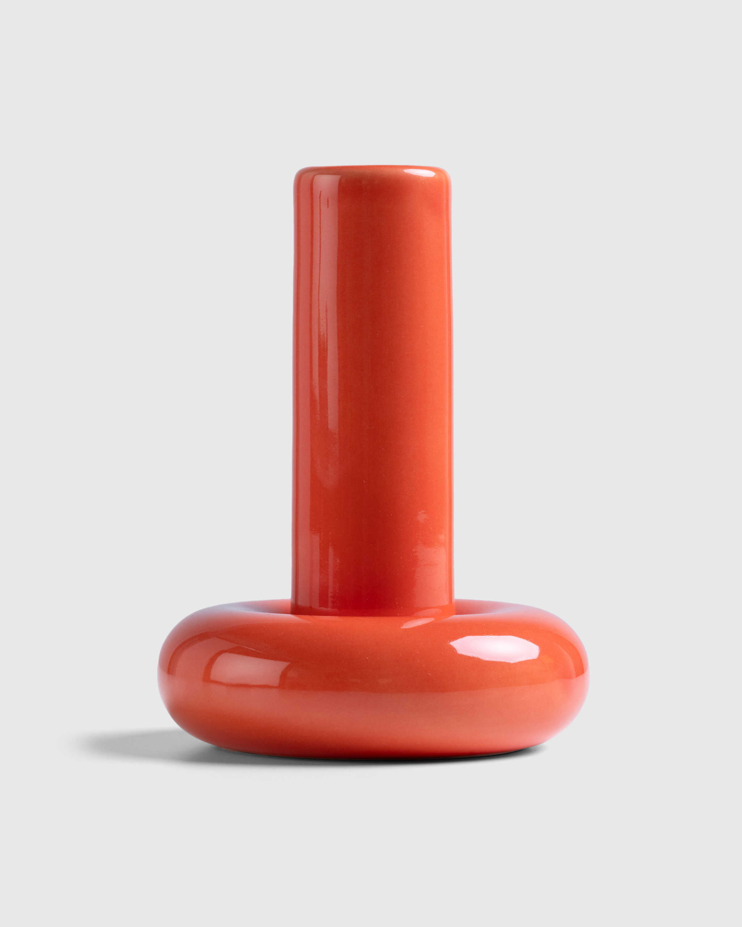Gustaf Westman – Chunky Candle Holder Red - Candles & Fragrances - Red - Image 1
