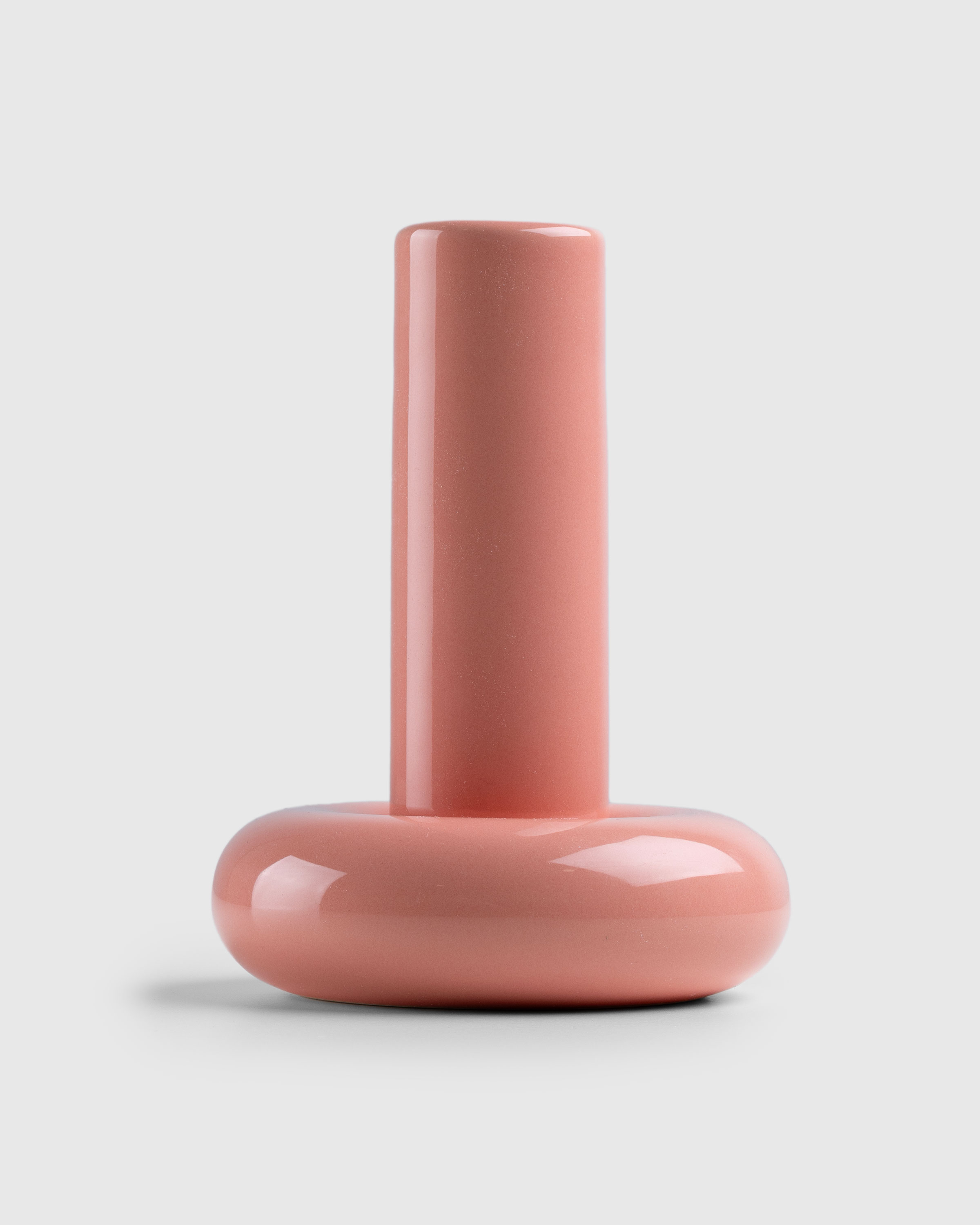 Gustaf Westman – Chunky Candle Holder Pink - Candles & Fragrances - Pink - Image 1