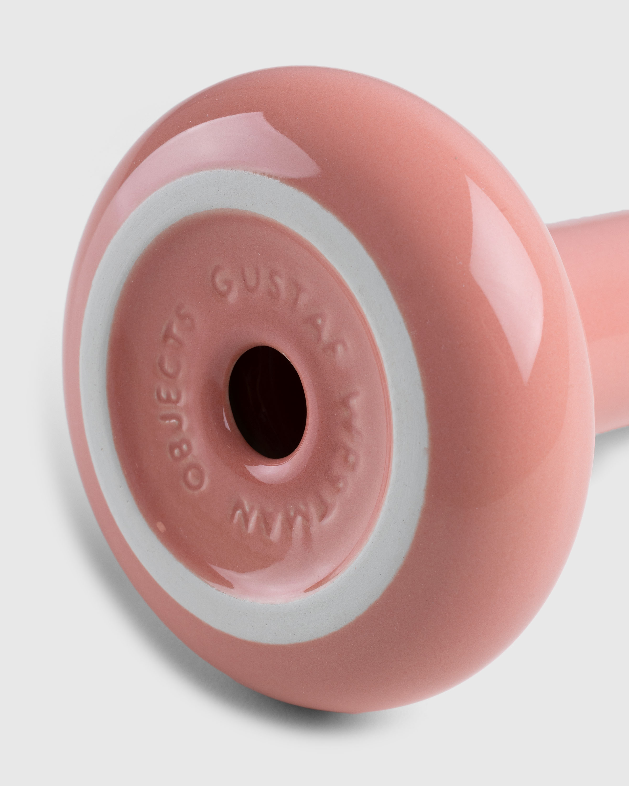 Gustaf Westman – Chunky Candle Holder Pink - Candles & Fragrances - Pink - Image 3