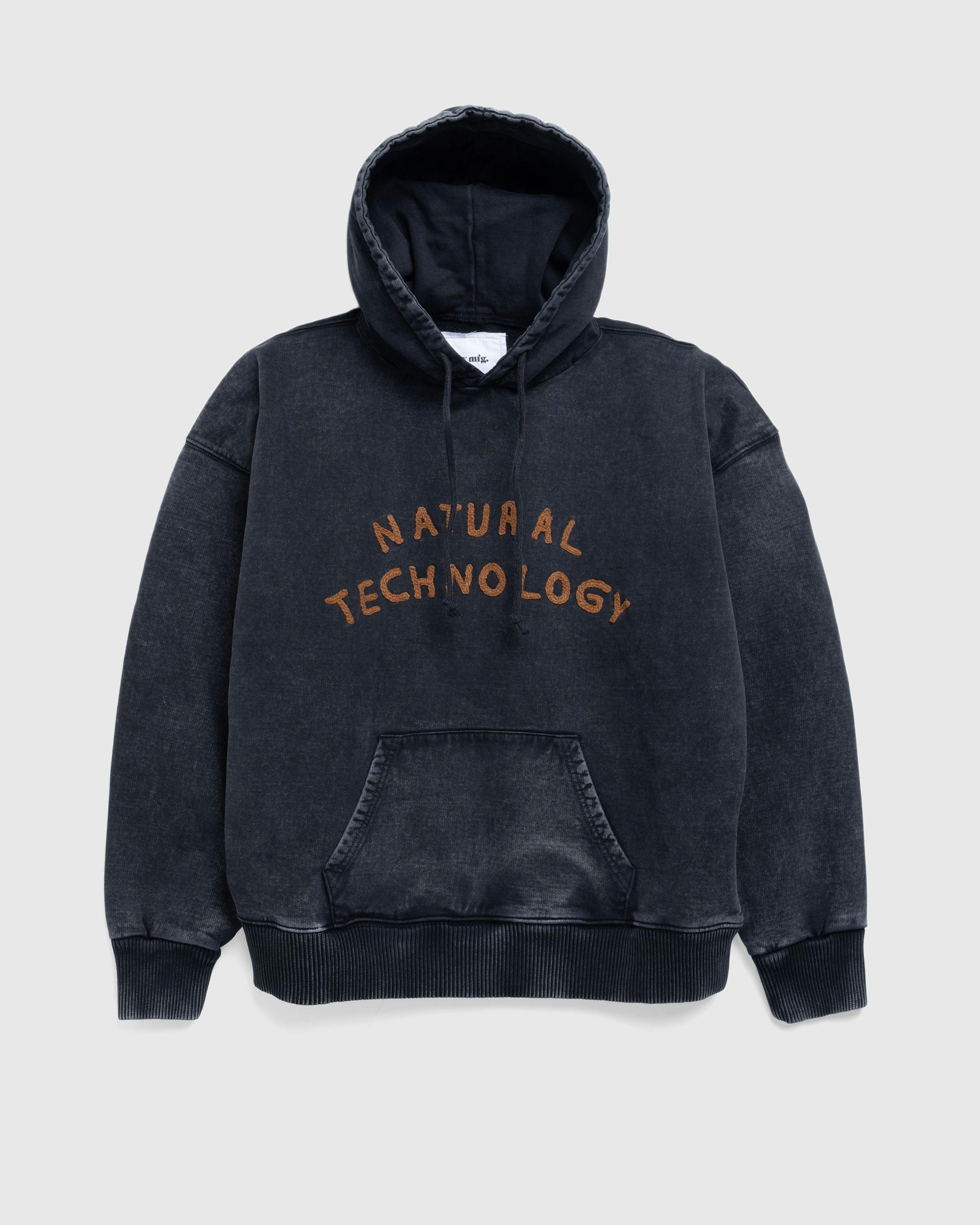 Story mfg. – Geo Hoodie Faded Black - Sweats - Black - Image 1