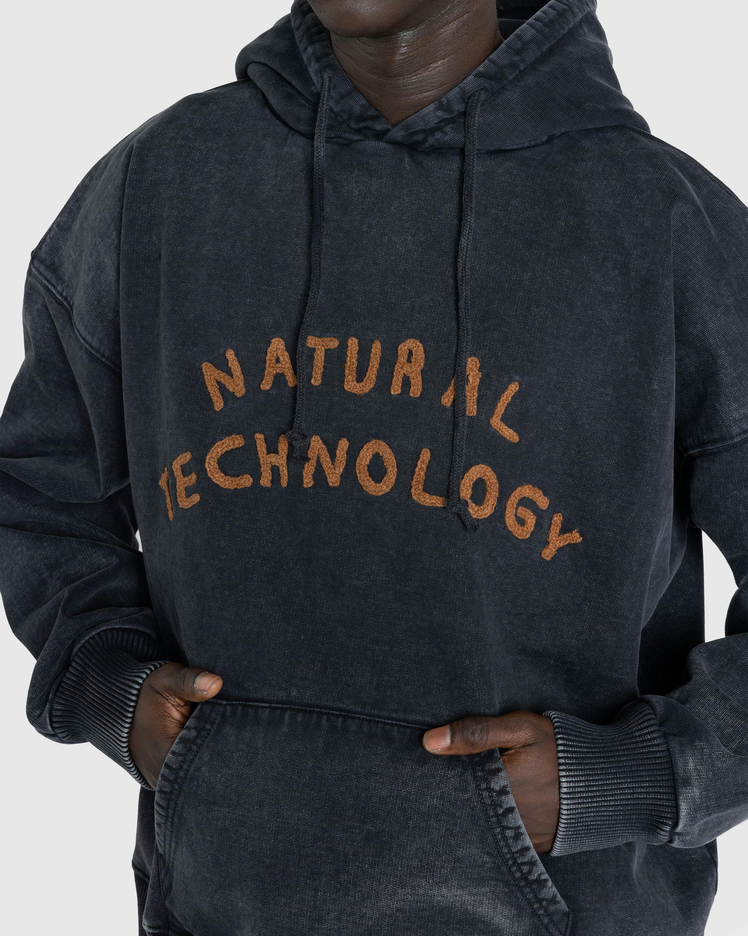 Story mfg. – Geo Hoodie Faded Black - Sweats - Black - Image 5