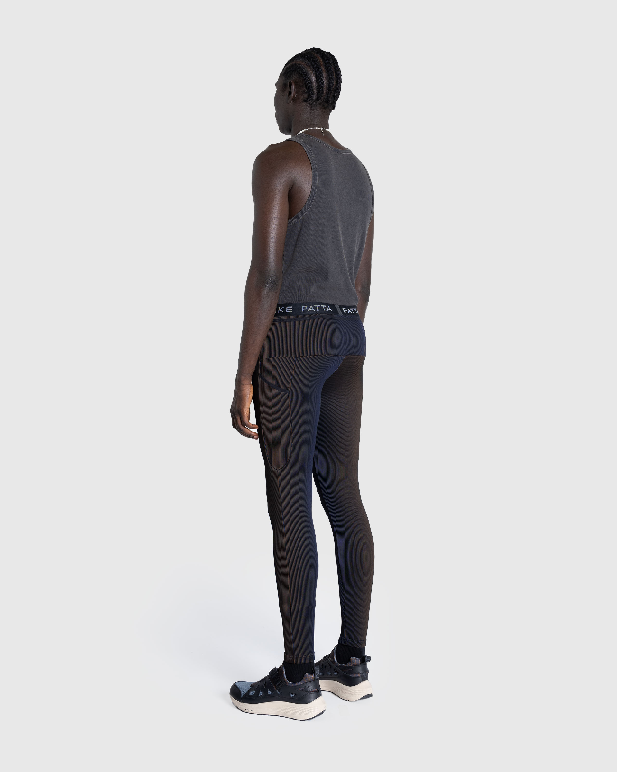 Nike x Patta – Leggings Black/Deep Royal Blue - Active Pants - Black - Image 4
