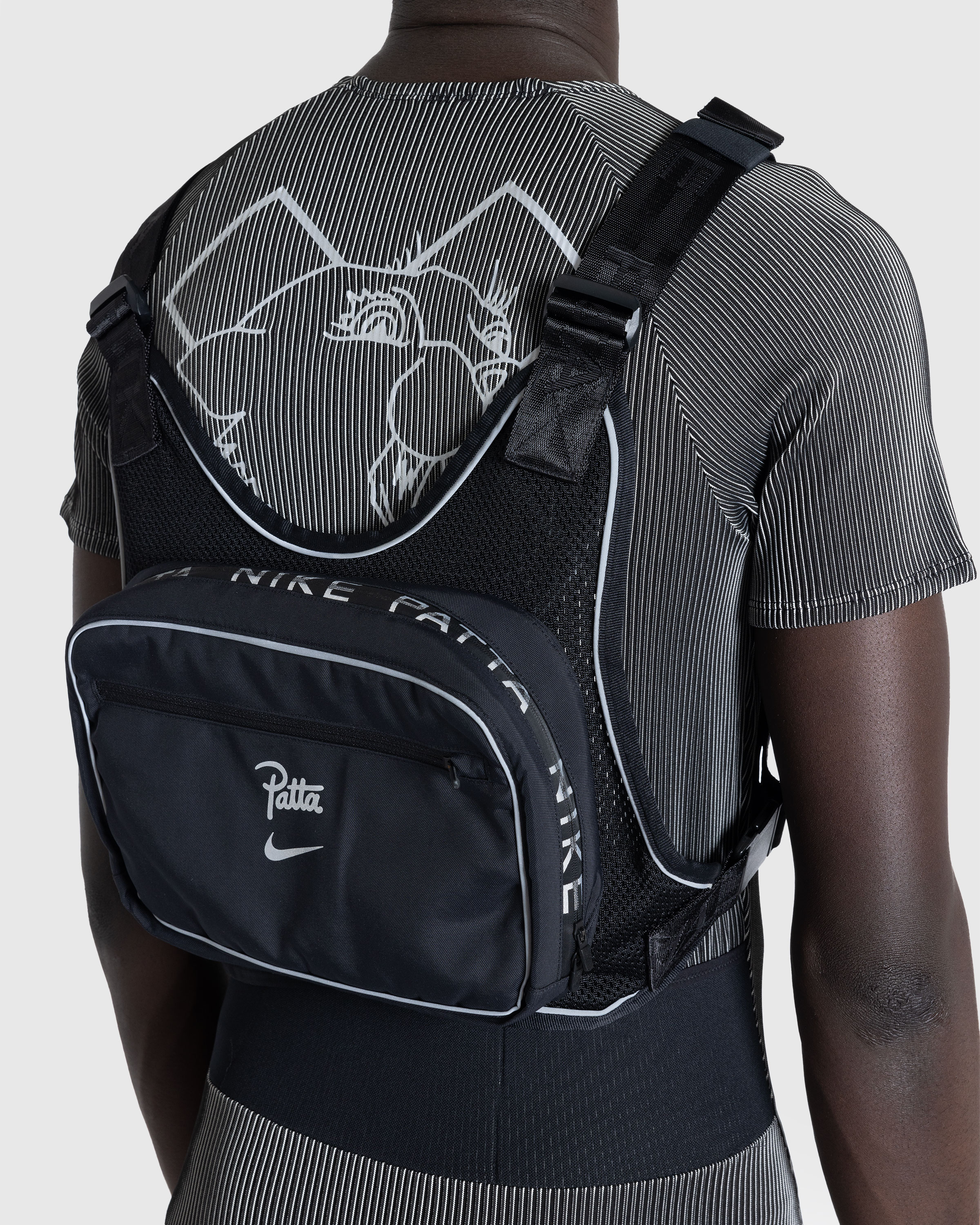 Nike x Patta – Rig Vest Black - Shoulder Bags - Black - Image 7