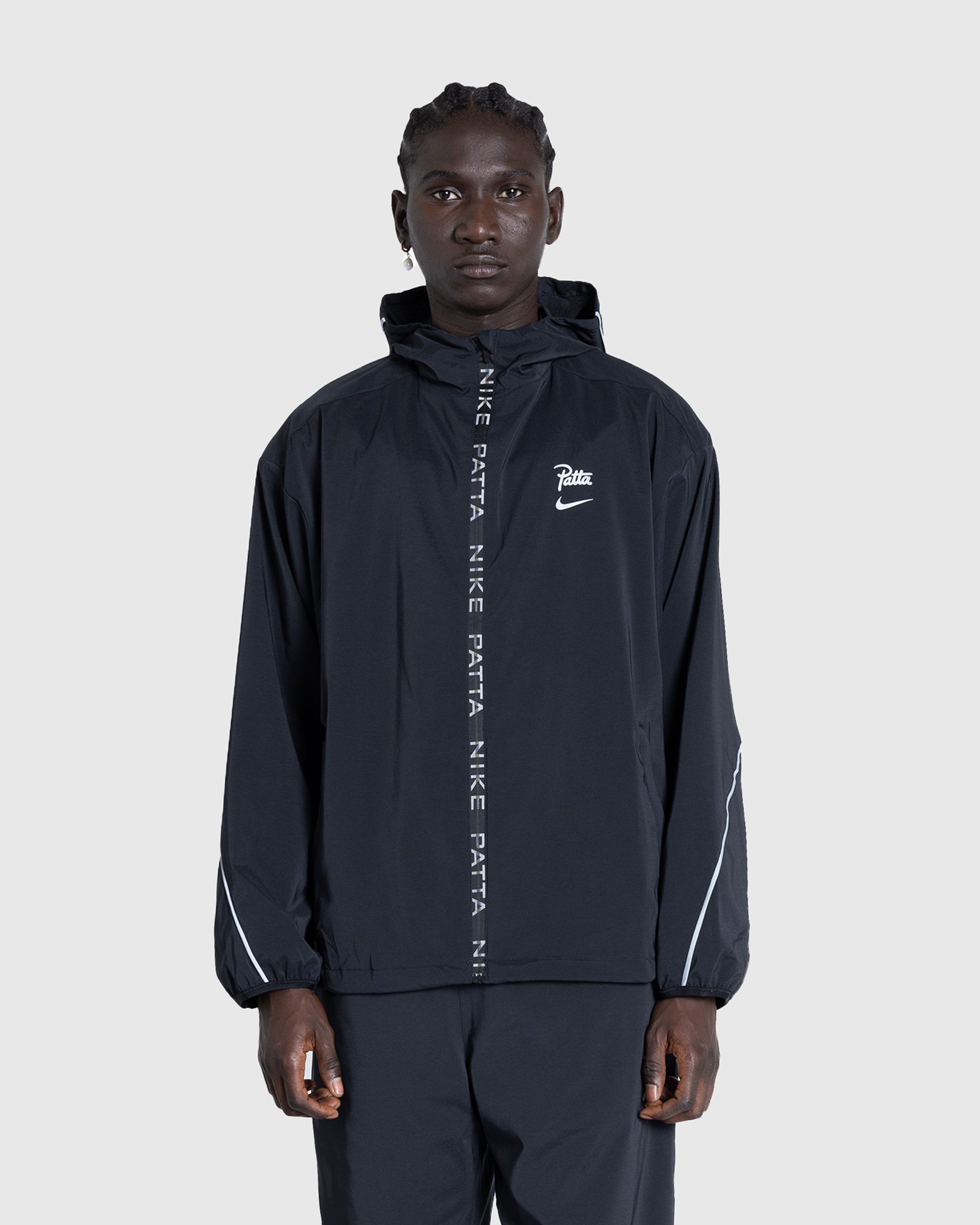 Nike x Patta – Men's Full-Zip Jacket Black - Jackets - Black - Image 2
