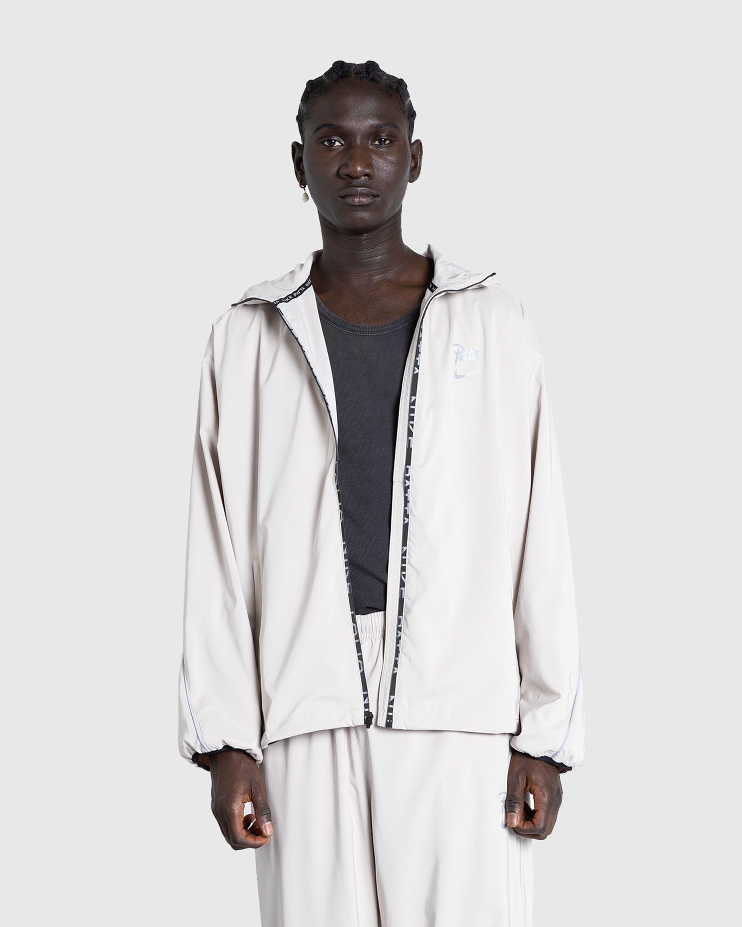Nike x Patta – Men's Full-Zip Jacket Sanddrift/Cream II - Jackets - White - Image 2