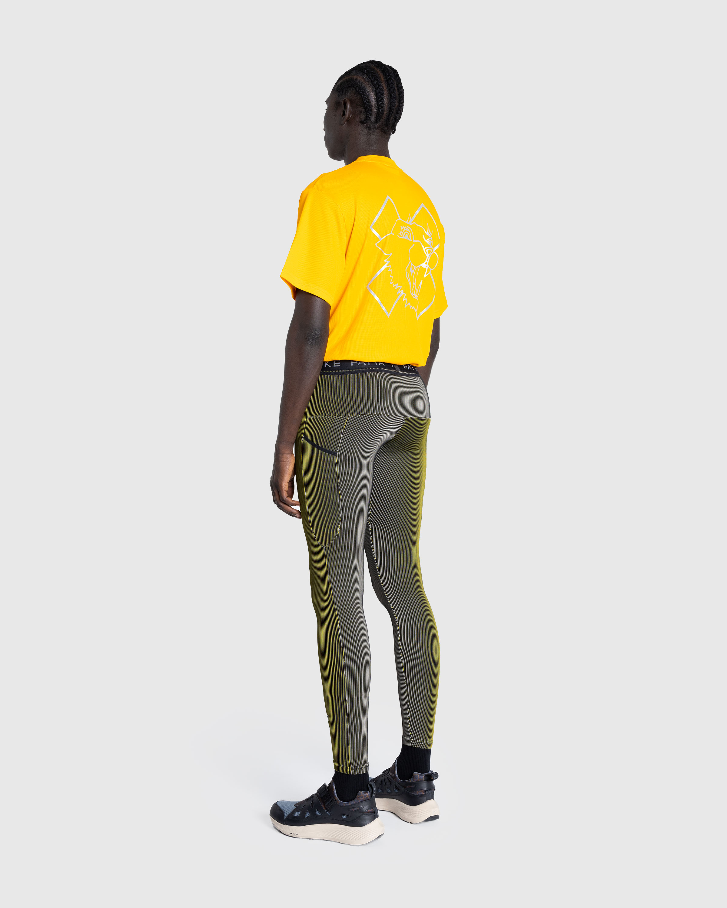 Nike x Patta – Running Team T-Shirt Sundial - T-Shirts - Yellow - Image 4