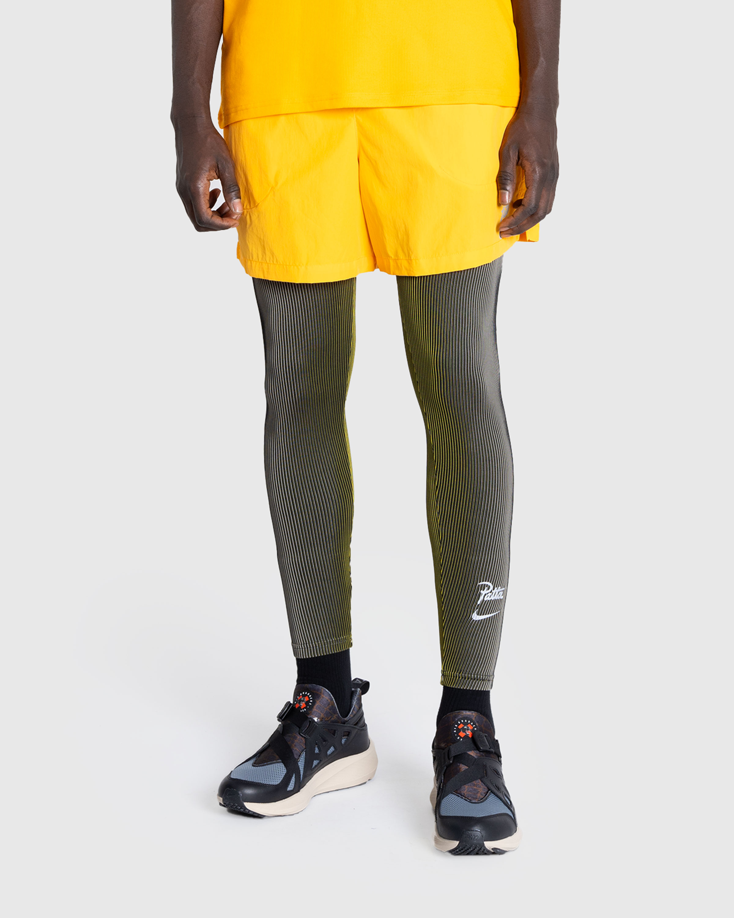 Nike x Patta – Men's Shorts Sundial - Active Shorts - Yellow - Image 2