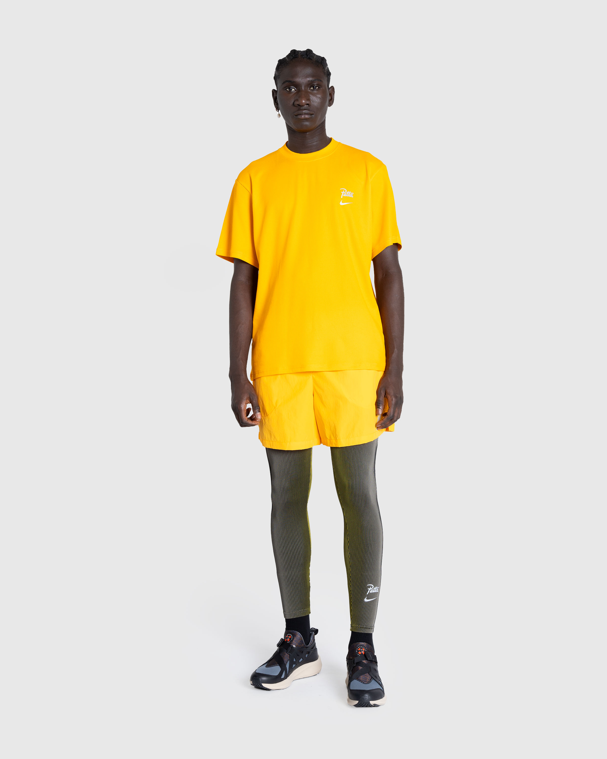 Nike x Patta – Men's Shorts Sundial - Active Shorts - Yellow - Image 3