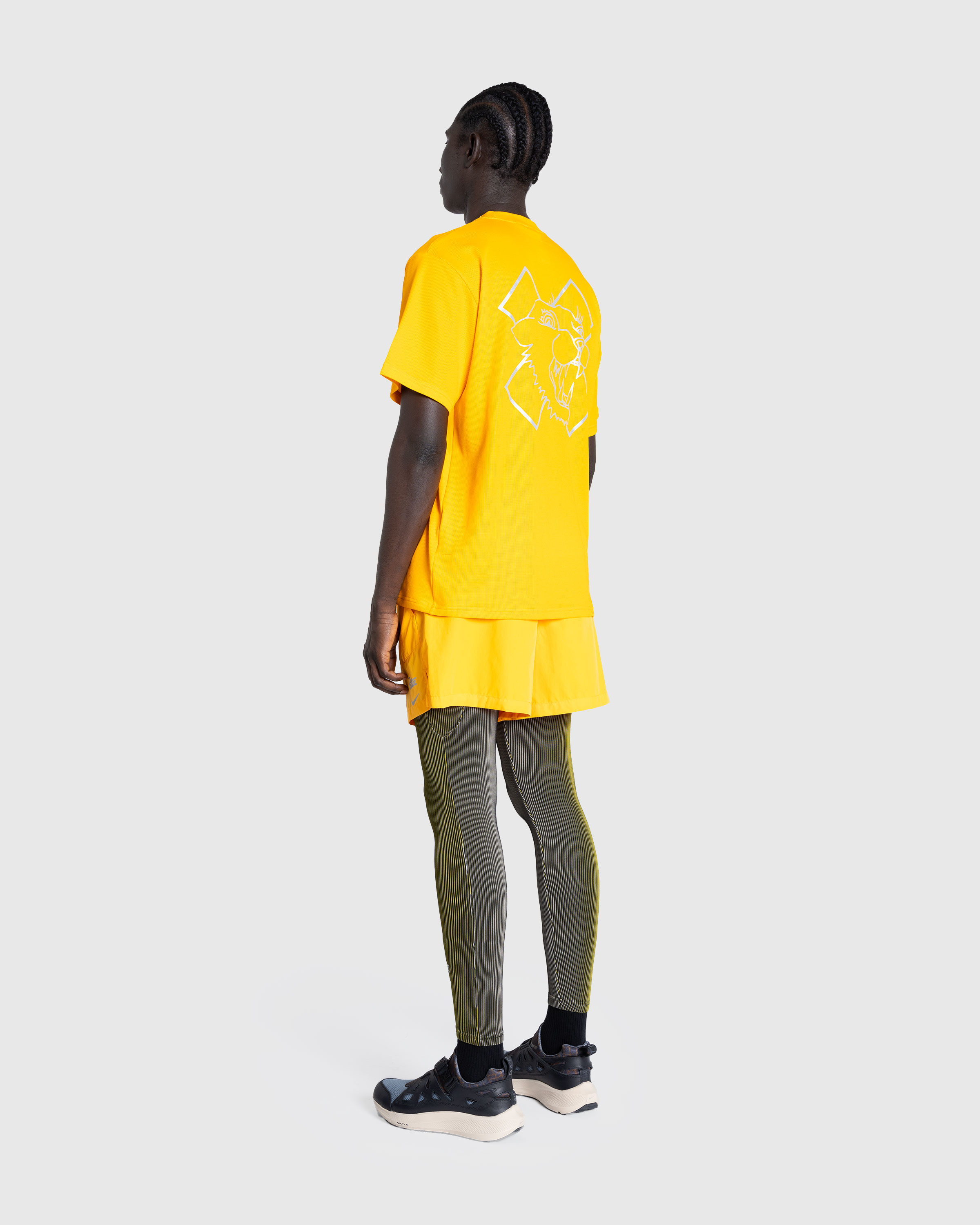 Nike x Patta – Men's Shorts Sundial - Active Shorts - Yellow - Image 4