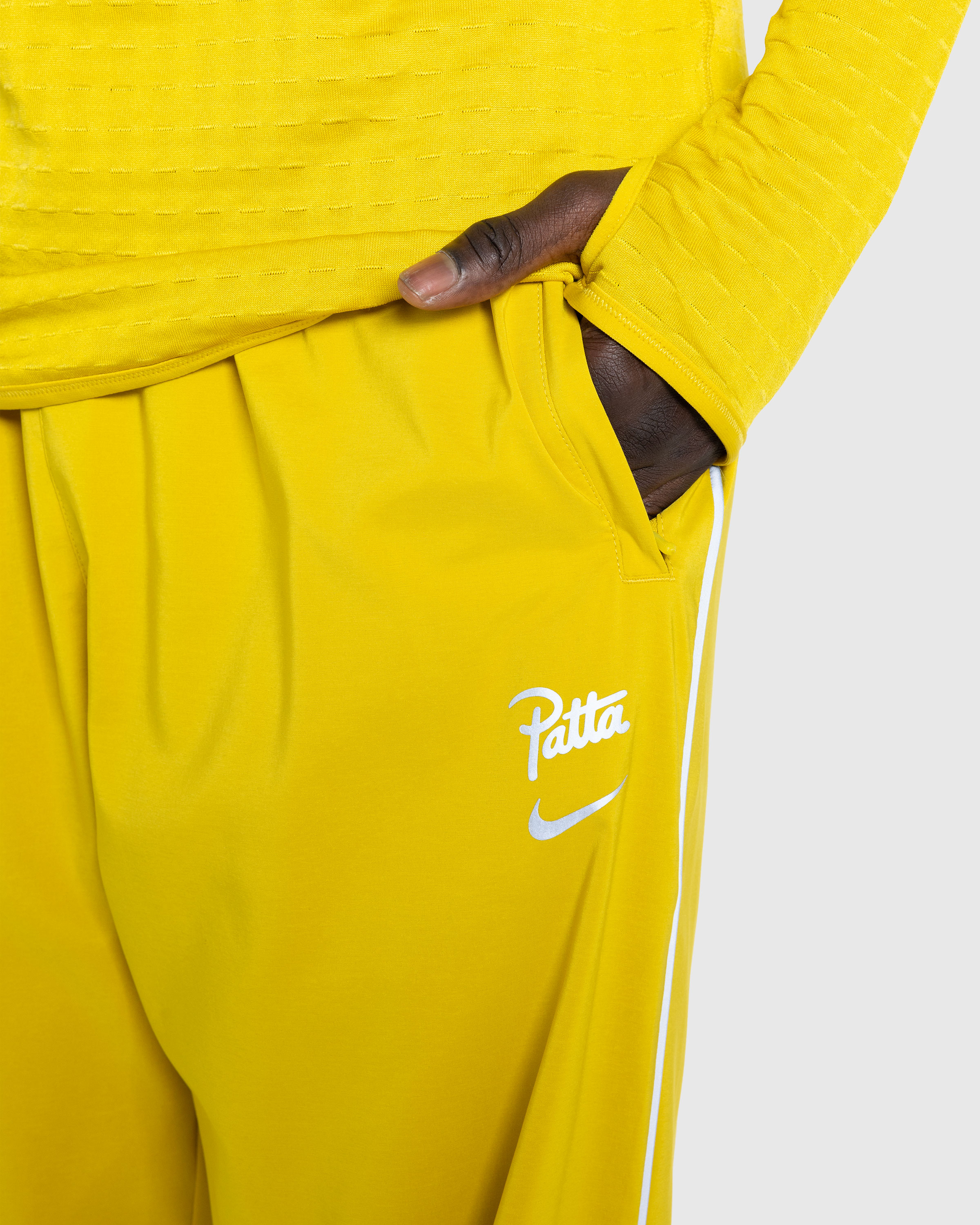 Nike x Patta – Men's Track Pants Saffron Quartz - Track Pants - Green - Image 5
