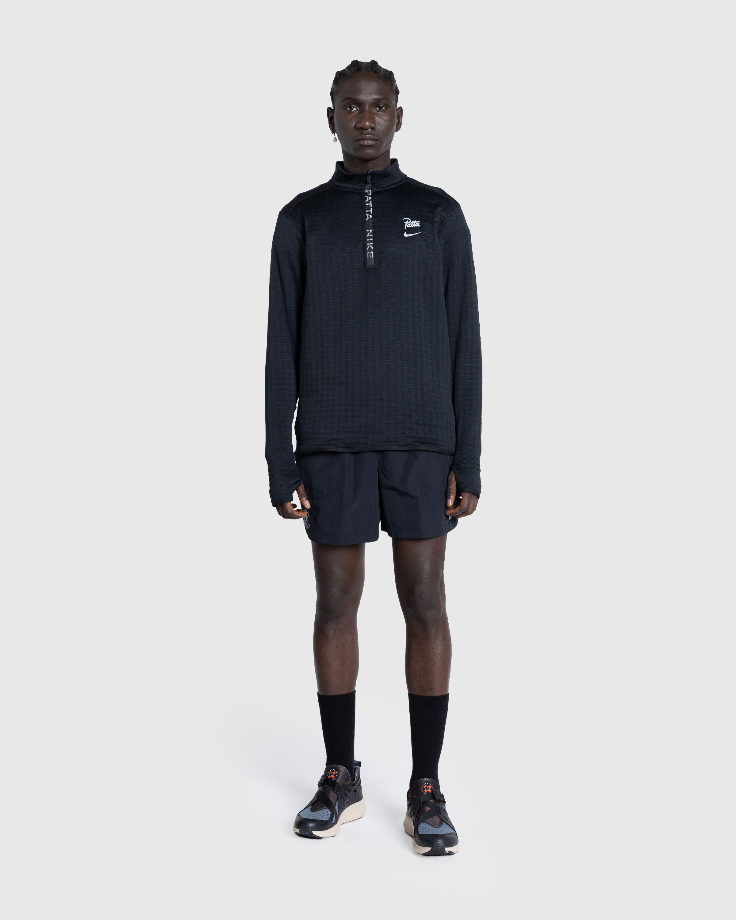 Nike x Patta – Men's Shorts Black - Active Shorts - Black - Image 3