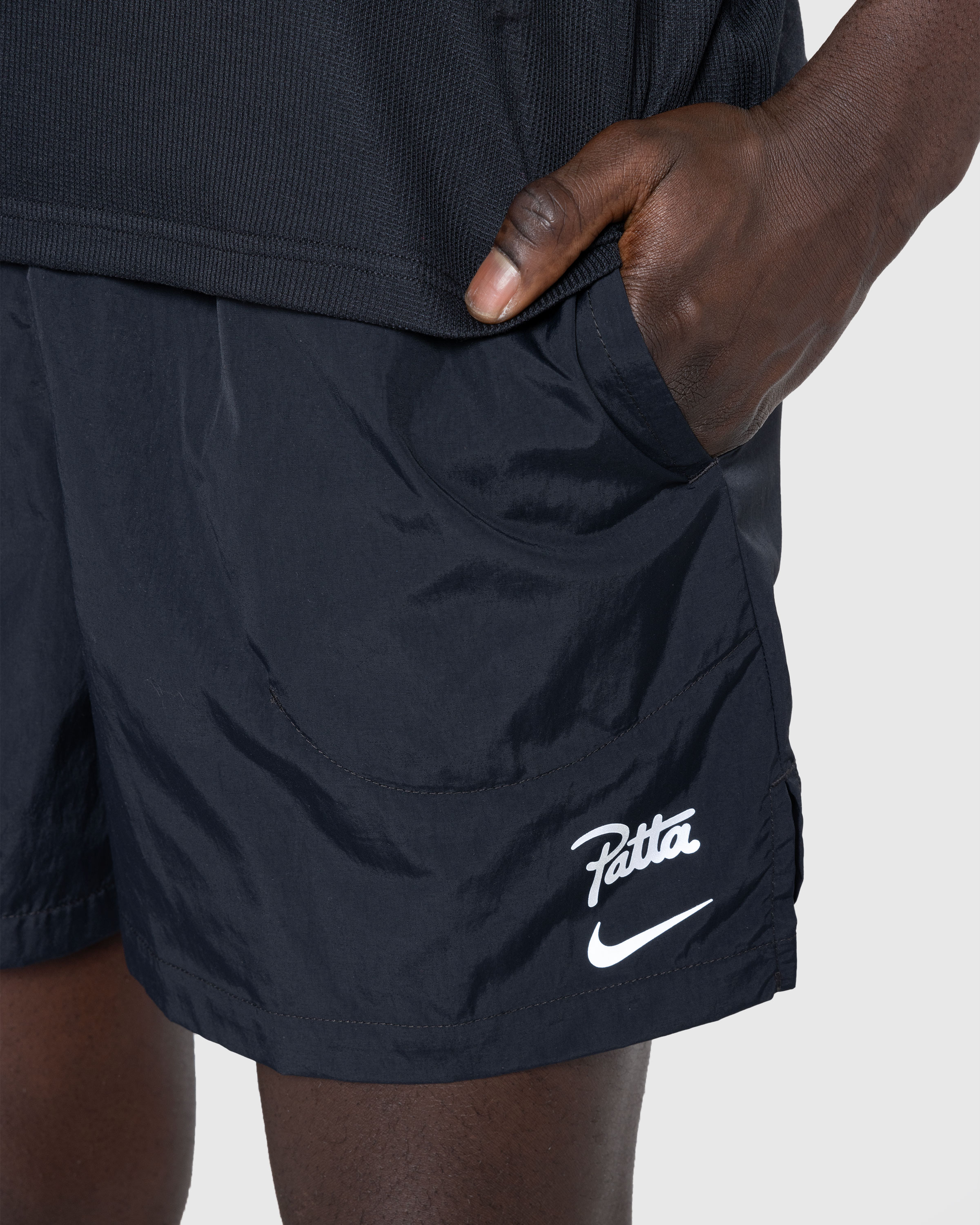 Nike x Patta – Men's Shorts Black - Active Shorts - Black - Image 5