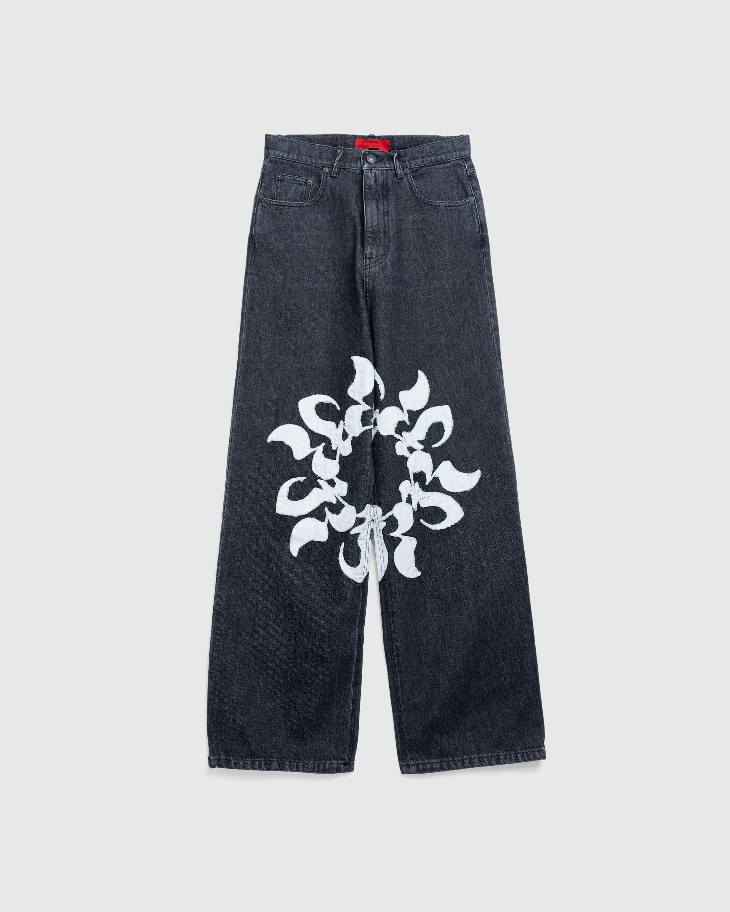 KUSIKOHC – KSK R Patch Denim Pants Black - Pants - Black - Image 1