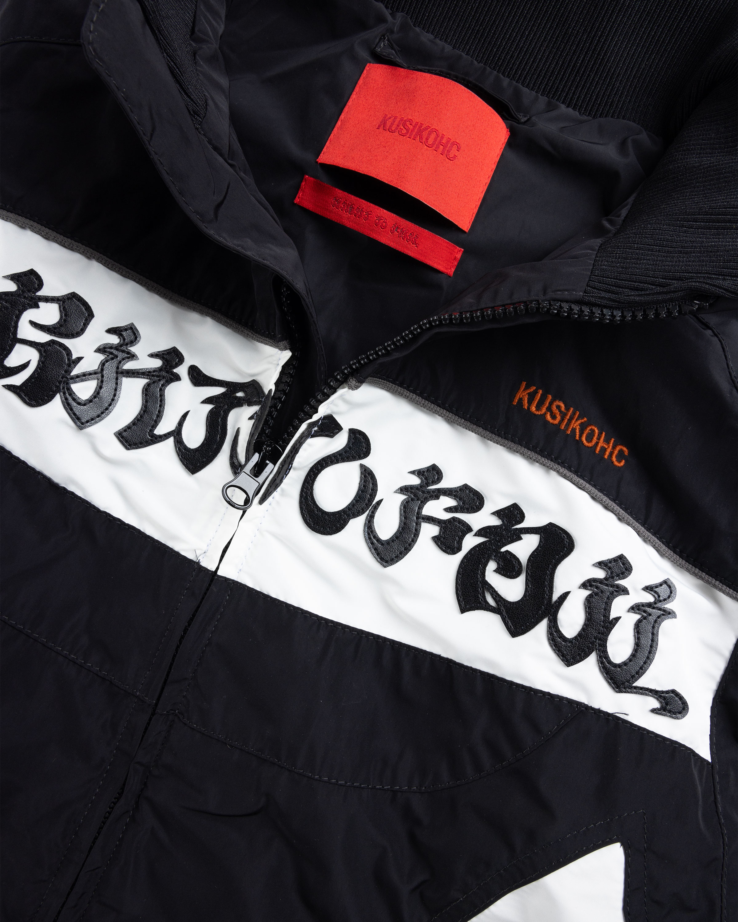 KUSIKOHC – Rider Jacket Black/Cannoli Cream - Outerwear - Black - Image 7