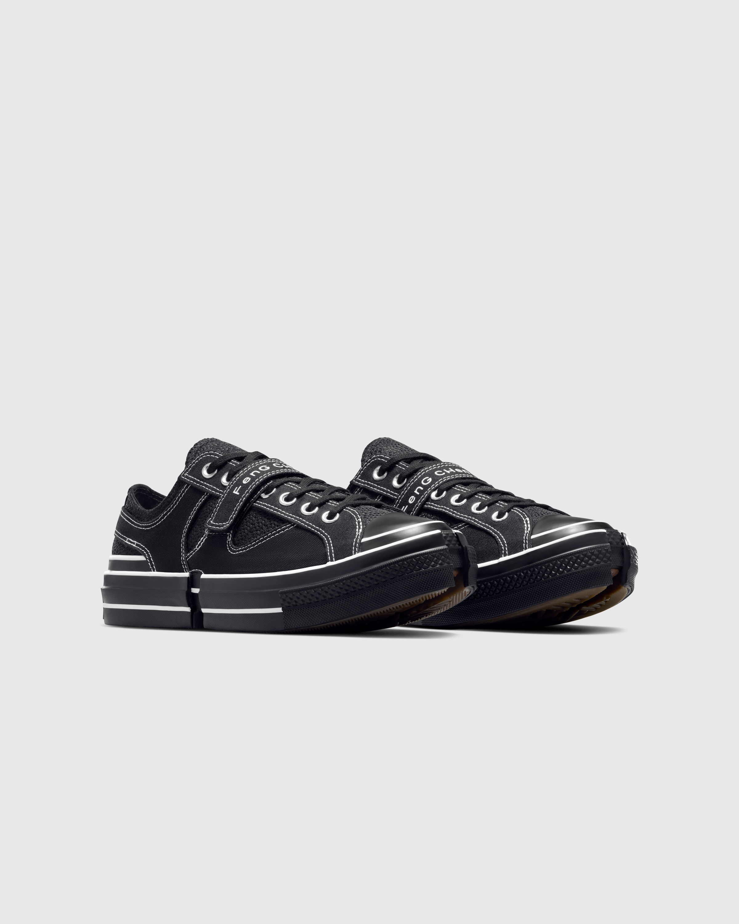 Feng Chen Wang x Converse – 2-in-1 Chuck 70 Black/Egret/Black - Low Top Sneakers - Black - Image 3
