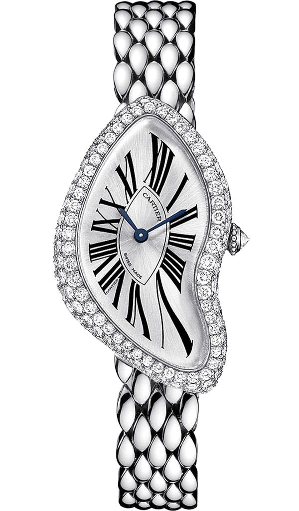 Cartier Crash 18k White Gold