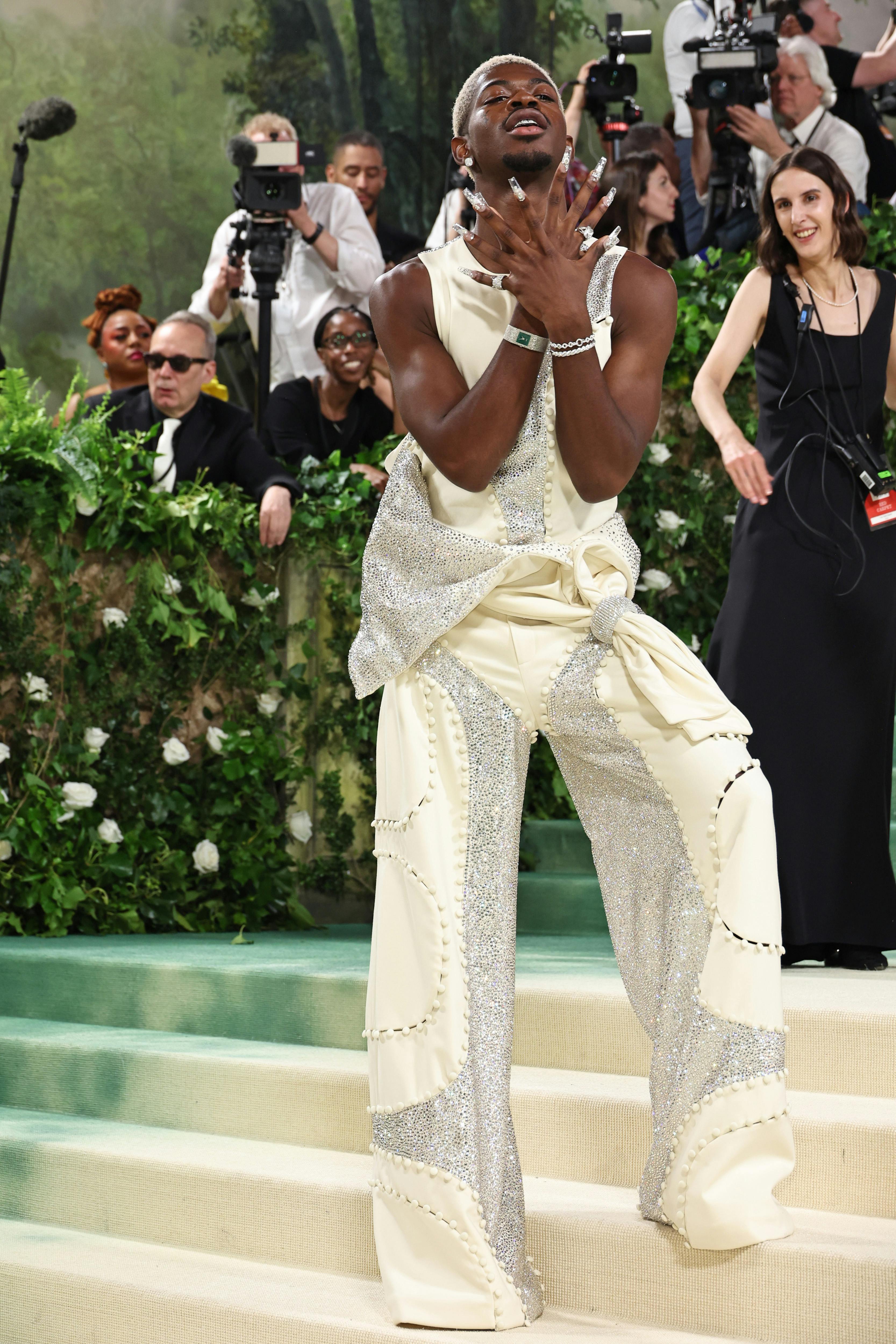 Lil nas X 2024 Met gala piaget