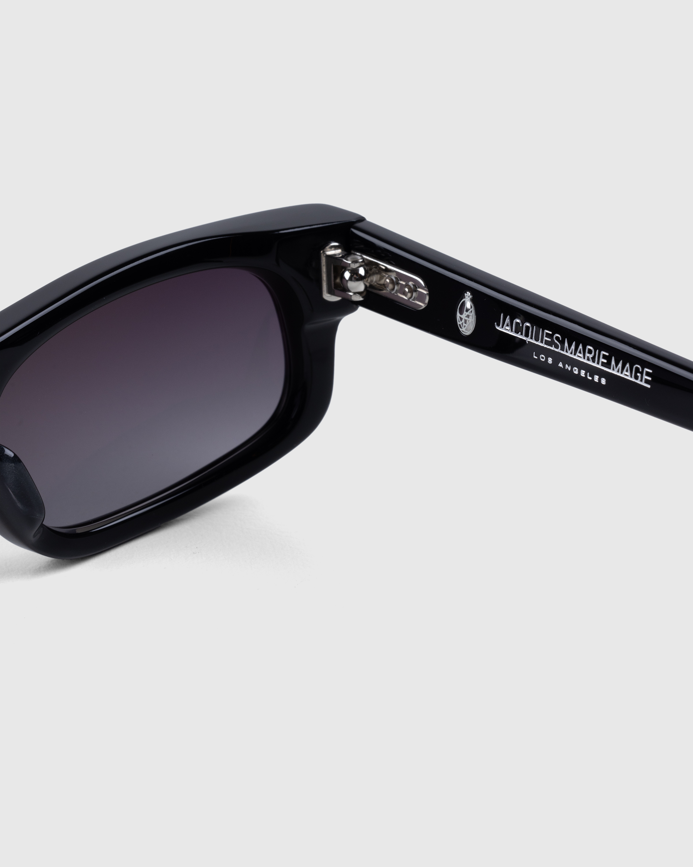 Jacques Marie Mage – Initials Black - Sunglasses - Black - Image 4