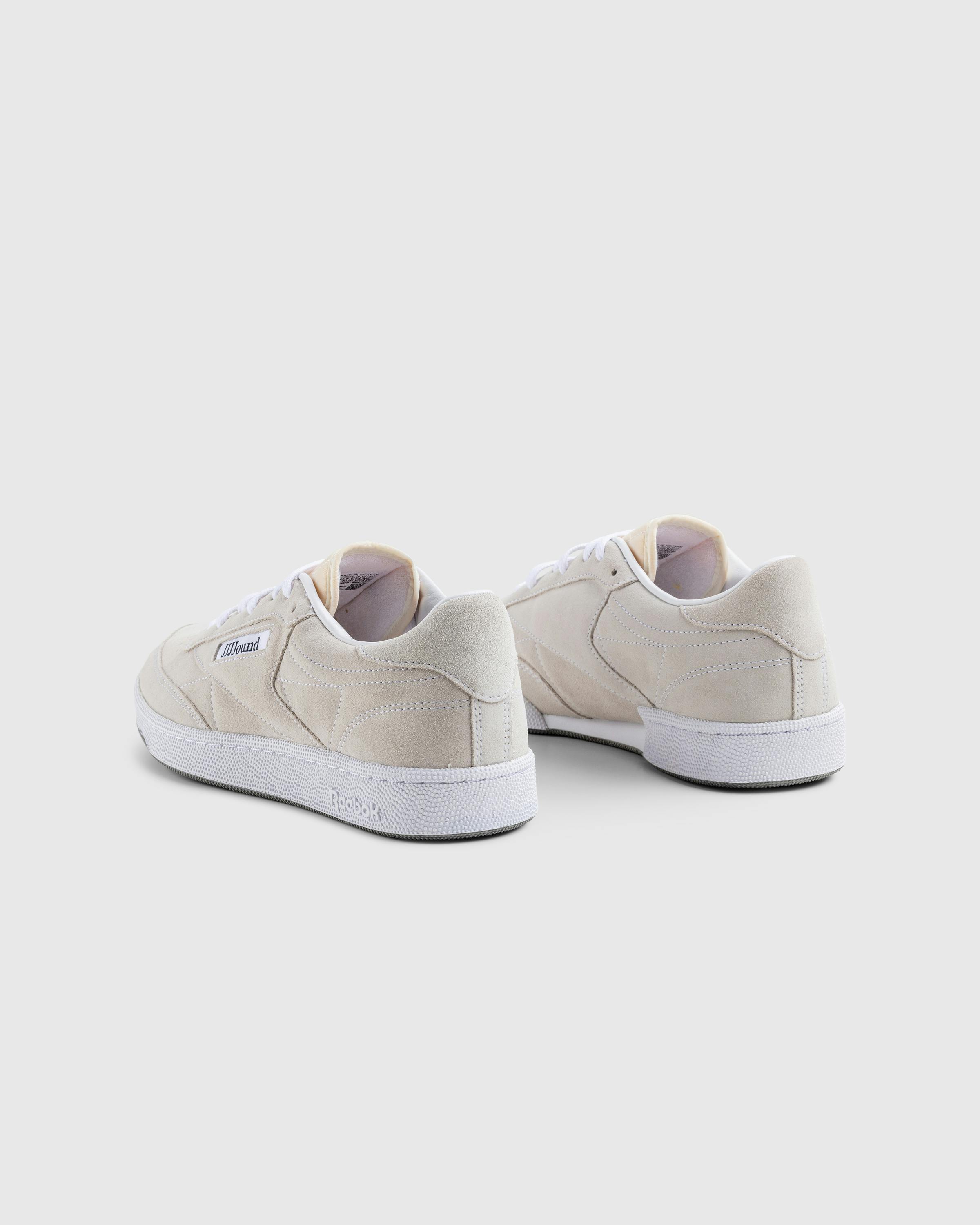 JJJJound x Reebok – Club C 85 White/Chalk/Space Grey - Sneakers - Beige - Image 4