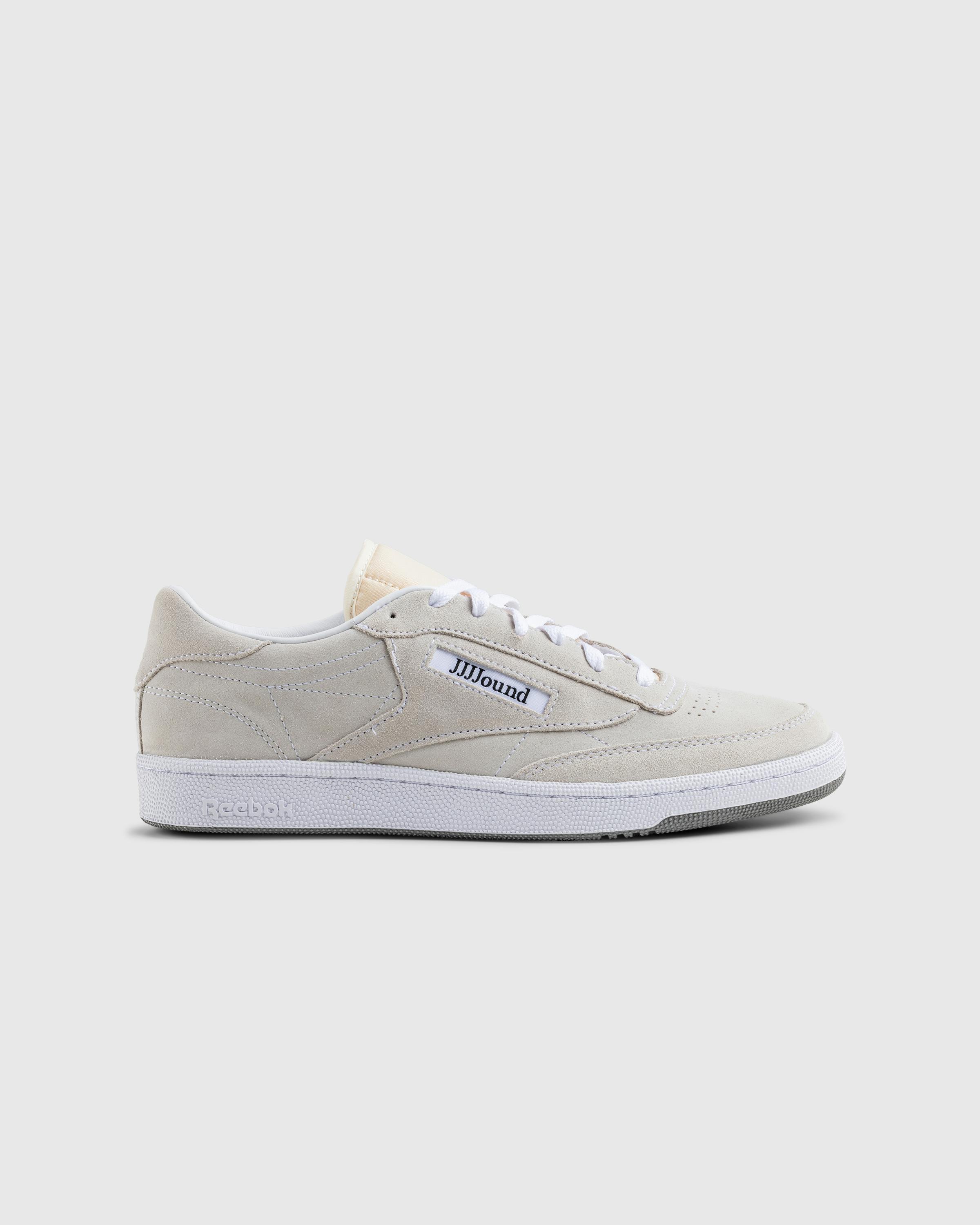 JJJJound x Reebok – Club C 85 White/Chalk/Space Grey - Sneakers - Beige - Image 1