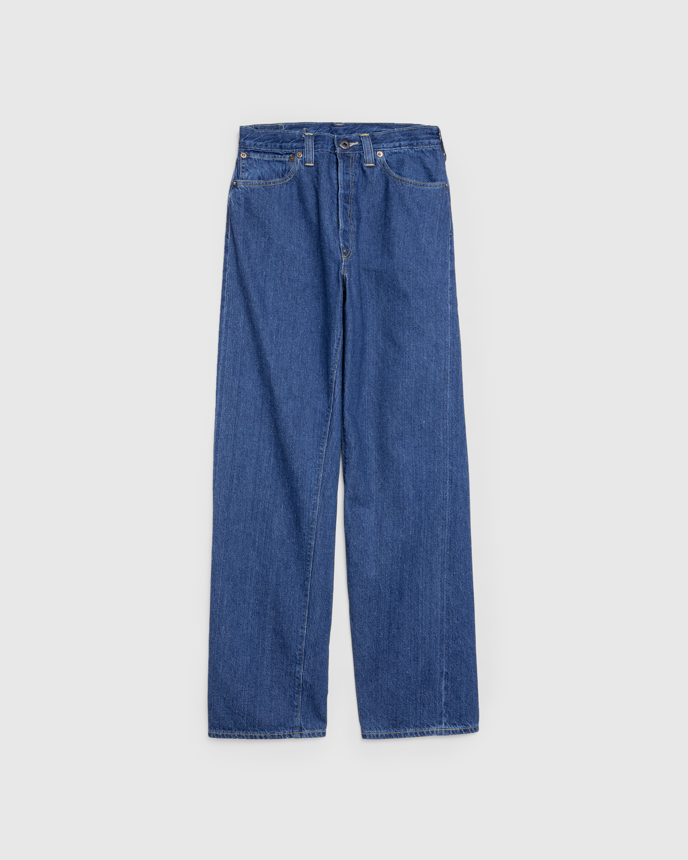 Levi's – 1930s Viola Longacre 401 Jeans Rinsed Blue - Denim - Blue - Image 1