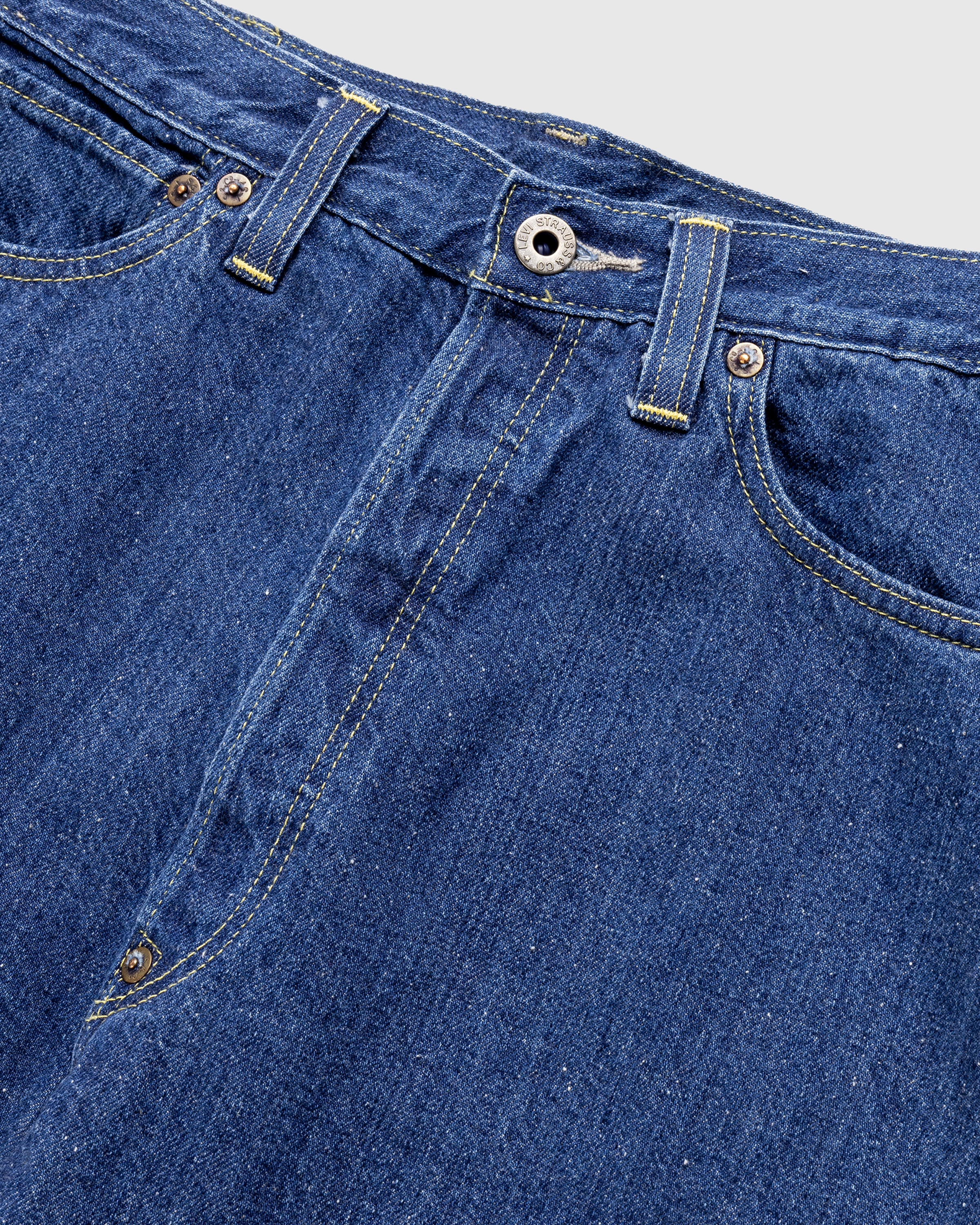 Levi's – 1930s Viola Longacre 401 Jeans Rinsed Blue - Denim - Blue - Image 8