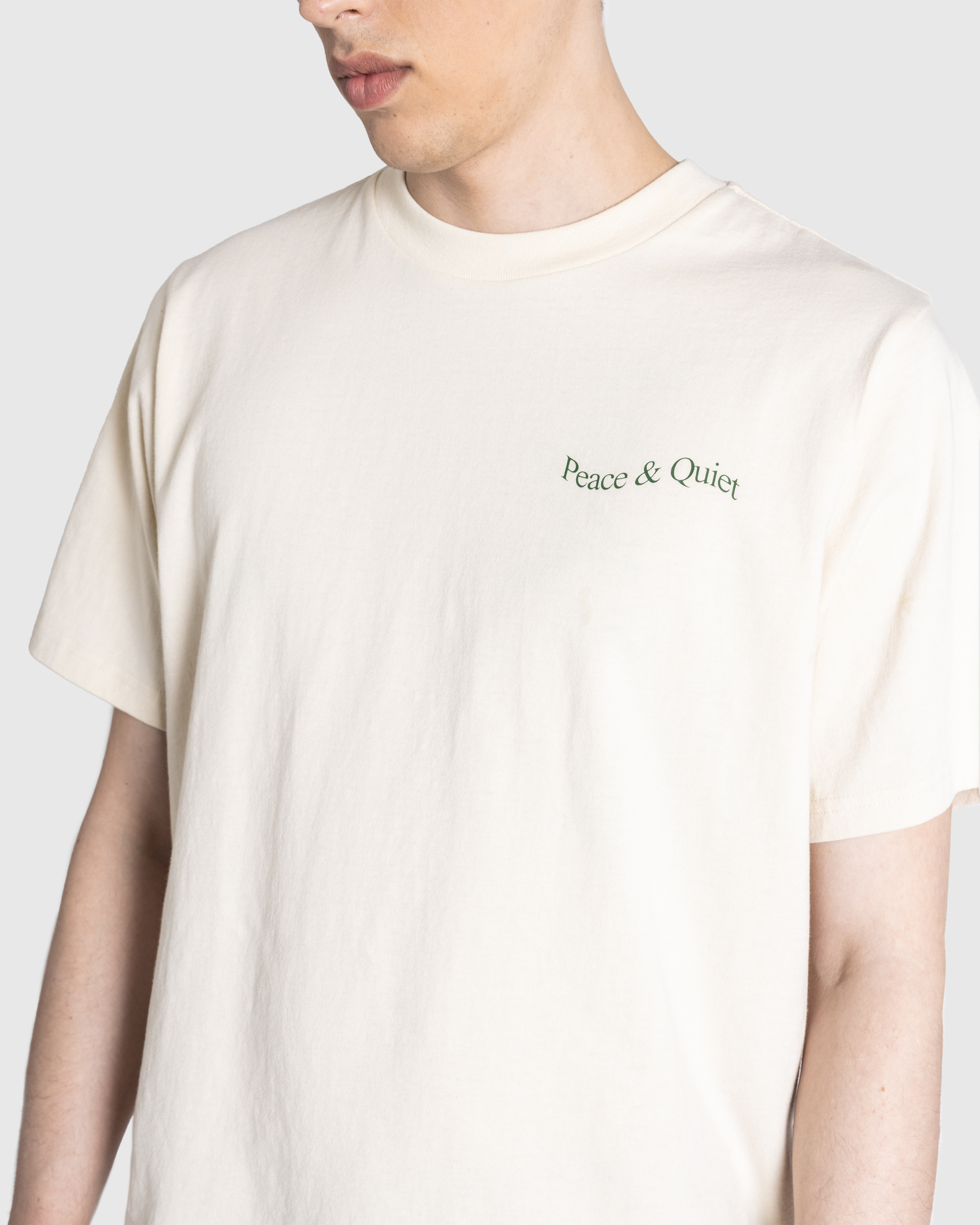 Museum of Peace & Quiet – Wordmark T-Shirt Bone - T-Shirts - Beige - Image 5
