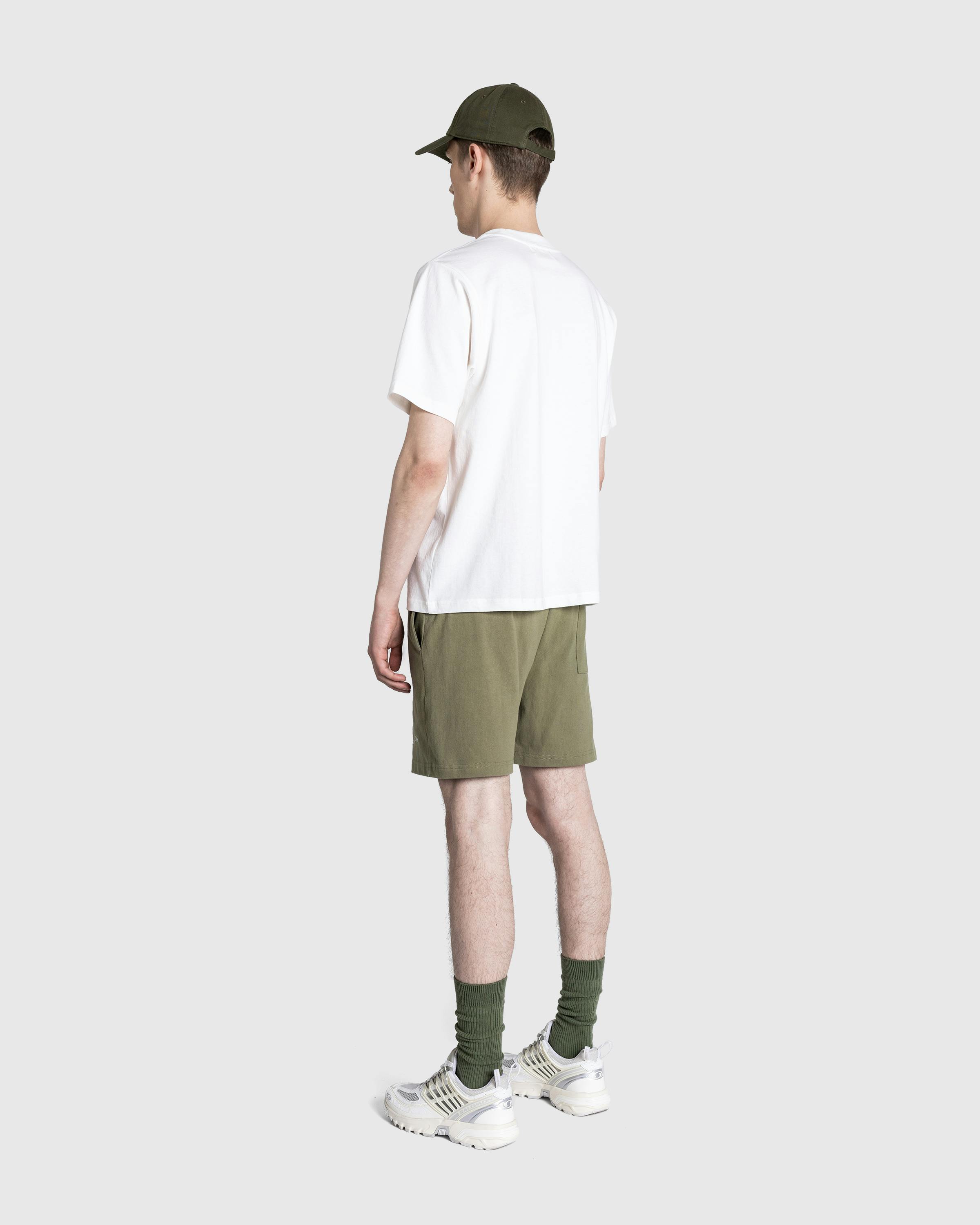 Museum of Peace & Quiet – Wordmark Sweatshorts Olive - Sweatshorts - Green - Image 3