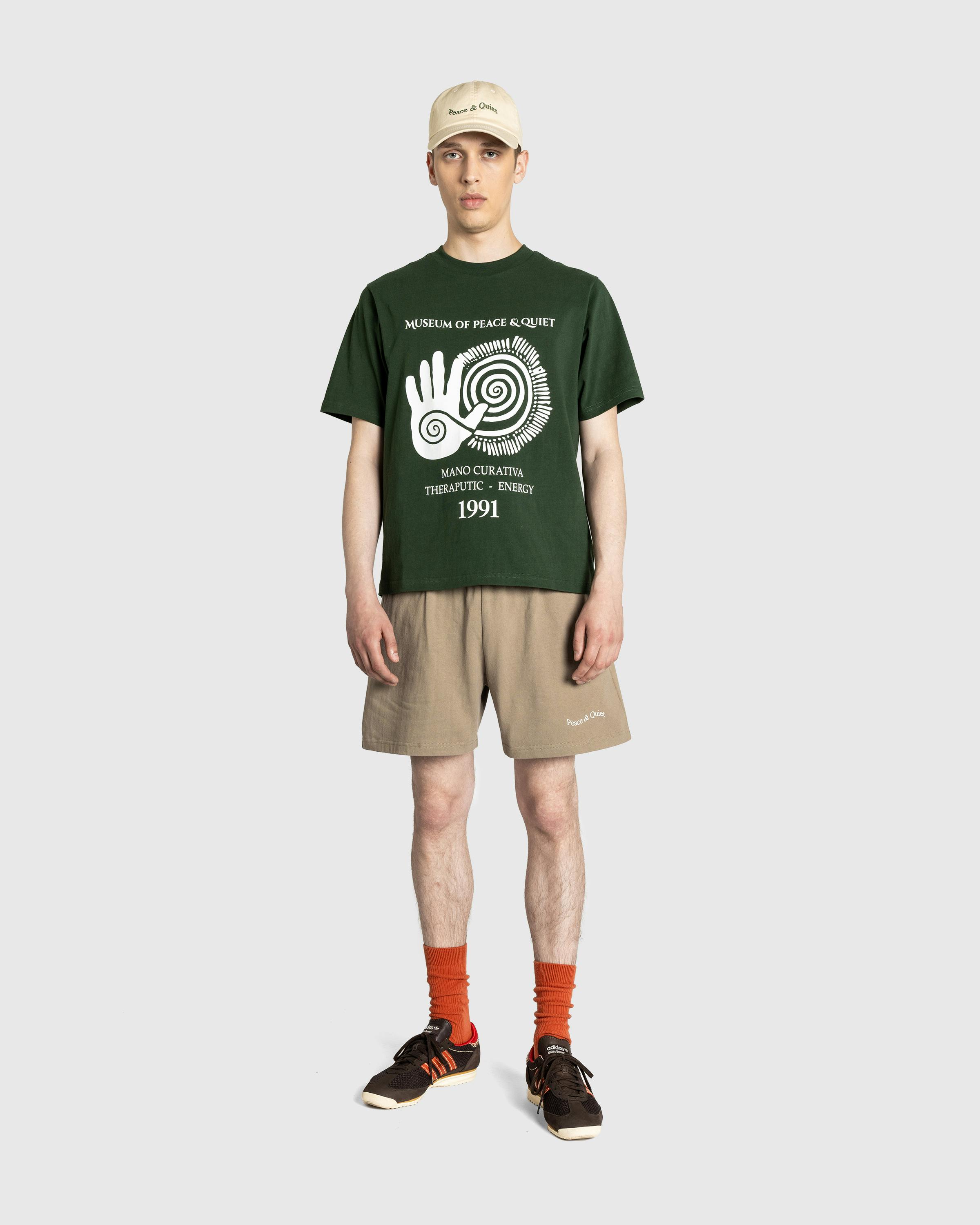 Museum of Peace & Quiet – Wordmark Sweatshorts Clay - Sweatshorts - Brown - Image 2