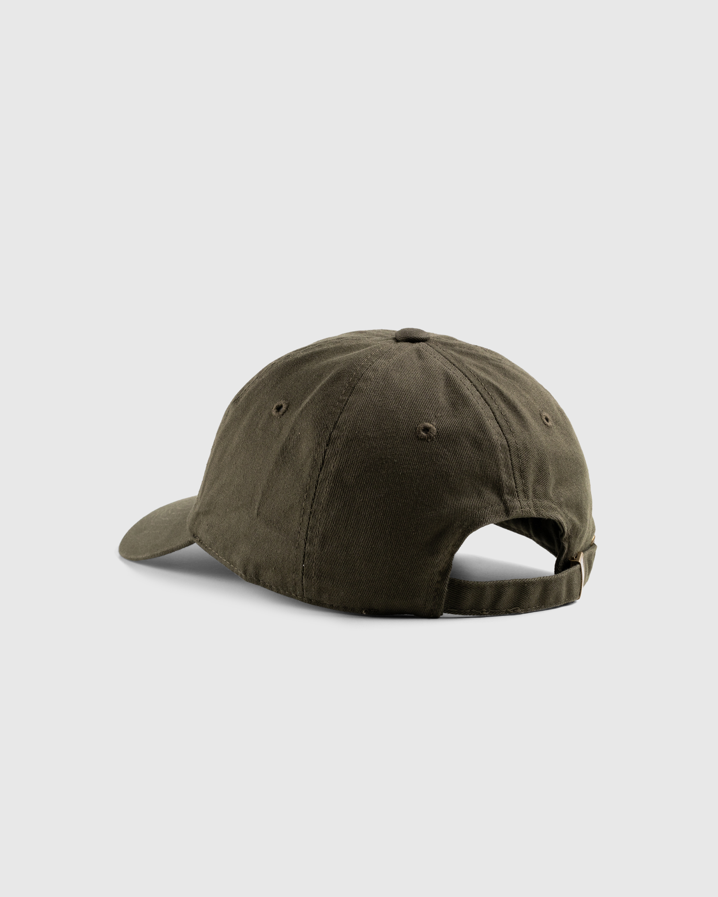 Museum of Peace & Quiet – Wordmark Dad Hat Olive - Caps - Green - Image 2