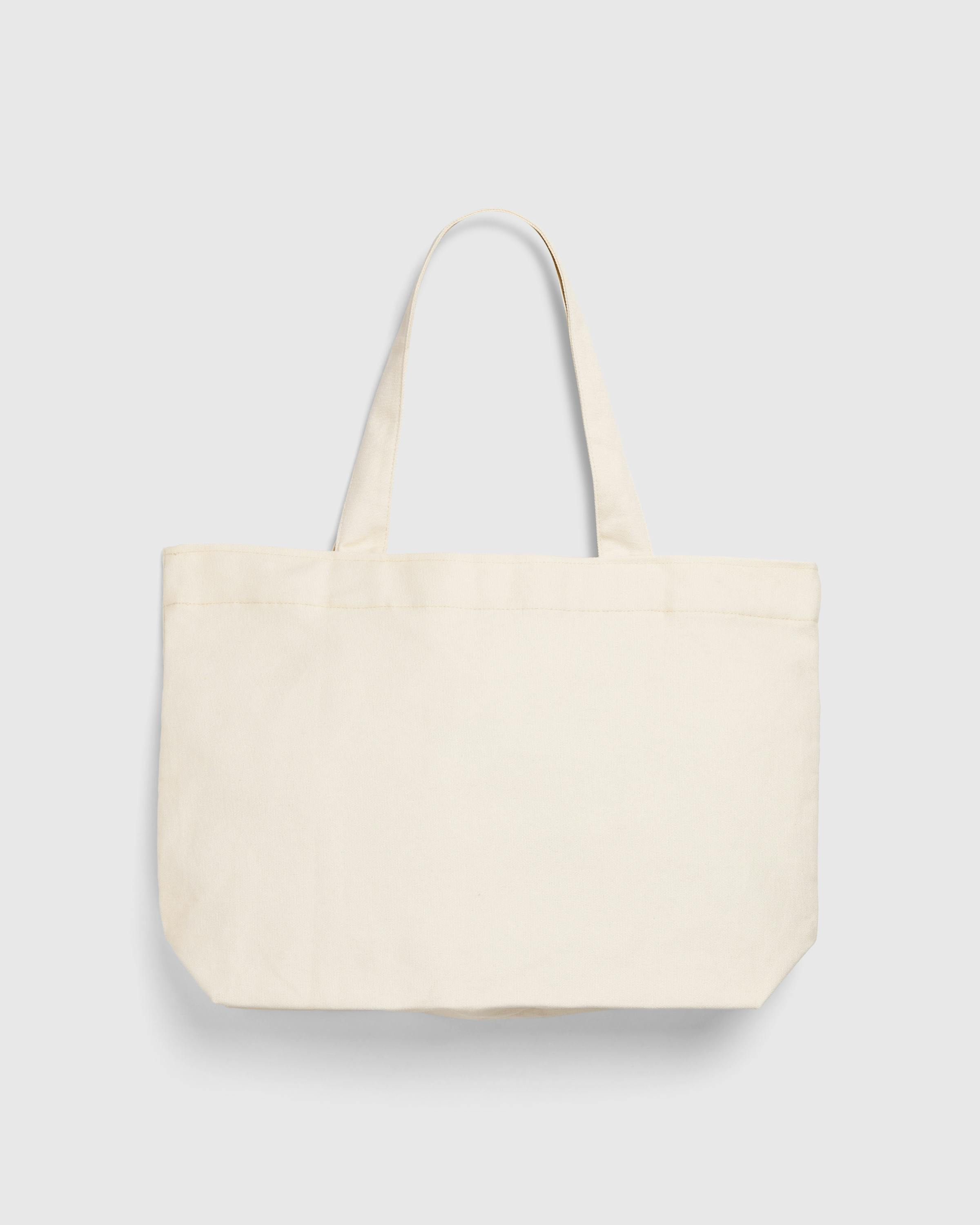 Museum of Peace & Quiet – Wordmark Tote Bag Bone - Tote Bags - Beige - Image 2