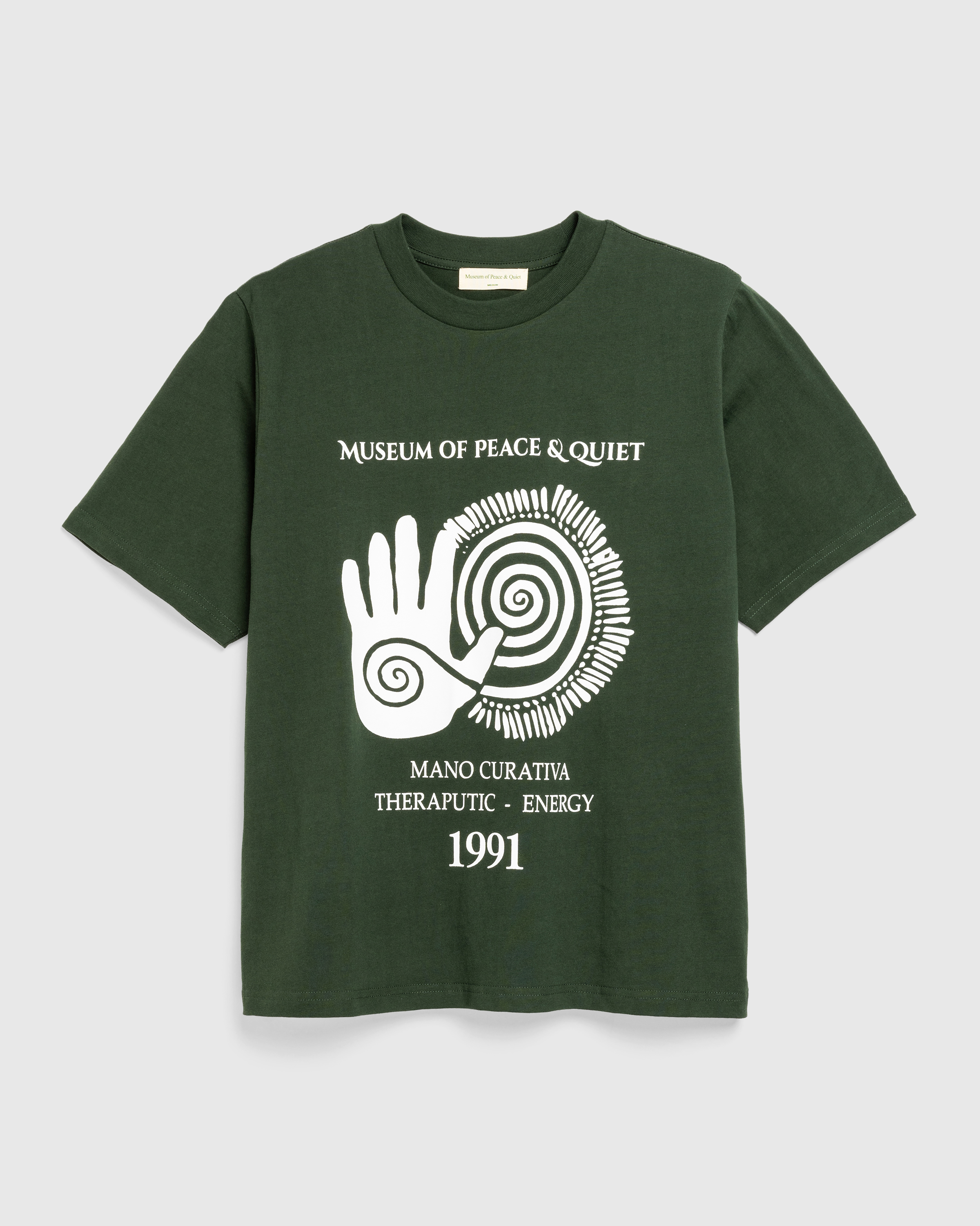Museum of Peace & Quiet – Mano Curativa T-Shirt Forest - T-Shirts - Green - Image 1