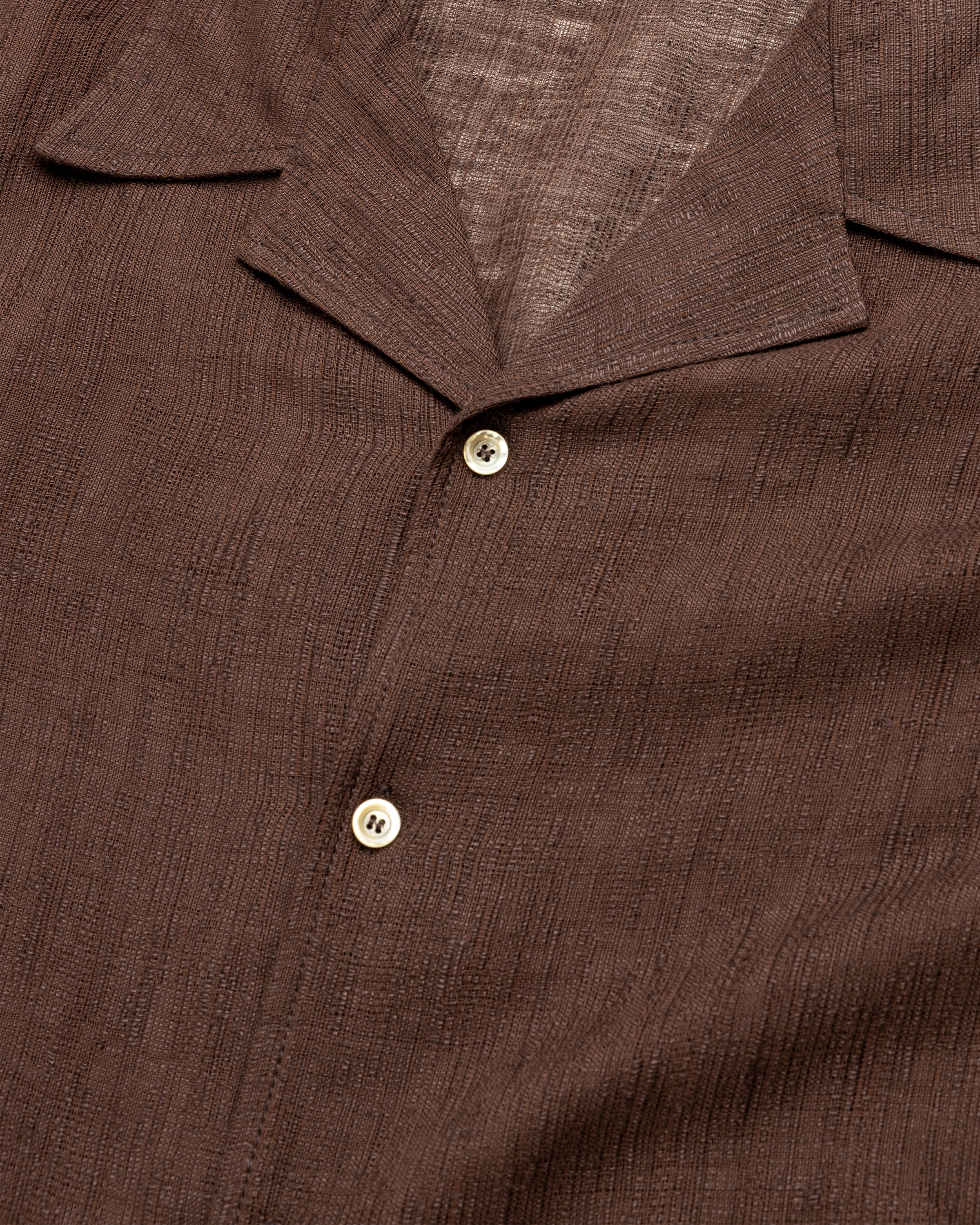 Séfr – Dalian Shirt Feather Brown - Longsleeve Shirts - Brown - Image 6