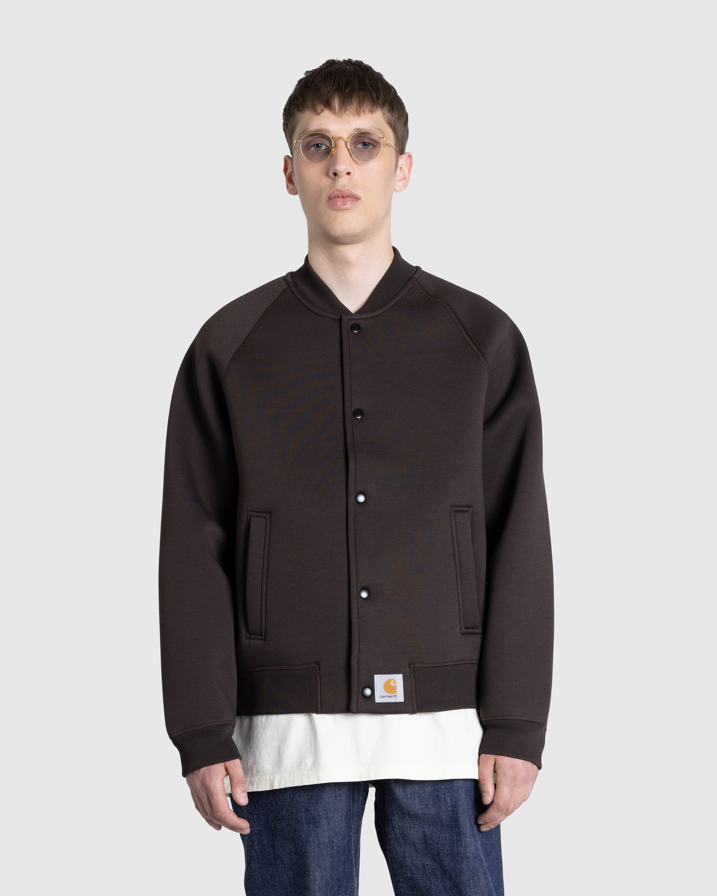 Carhartt WIP – Car-Lux Bomber Tobacco/Grey - Outerwear - Brown - Image 2
