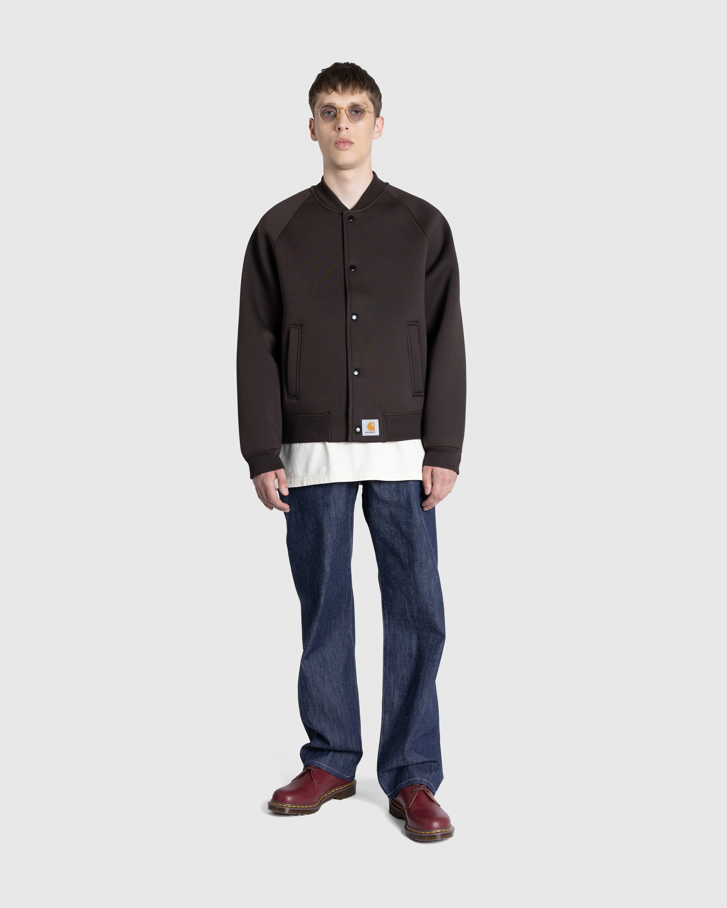 Carhartt WIP – Car-Lux Bomber Tobacco/Grey - Outerwear - Brown - Image 3