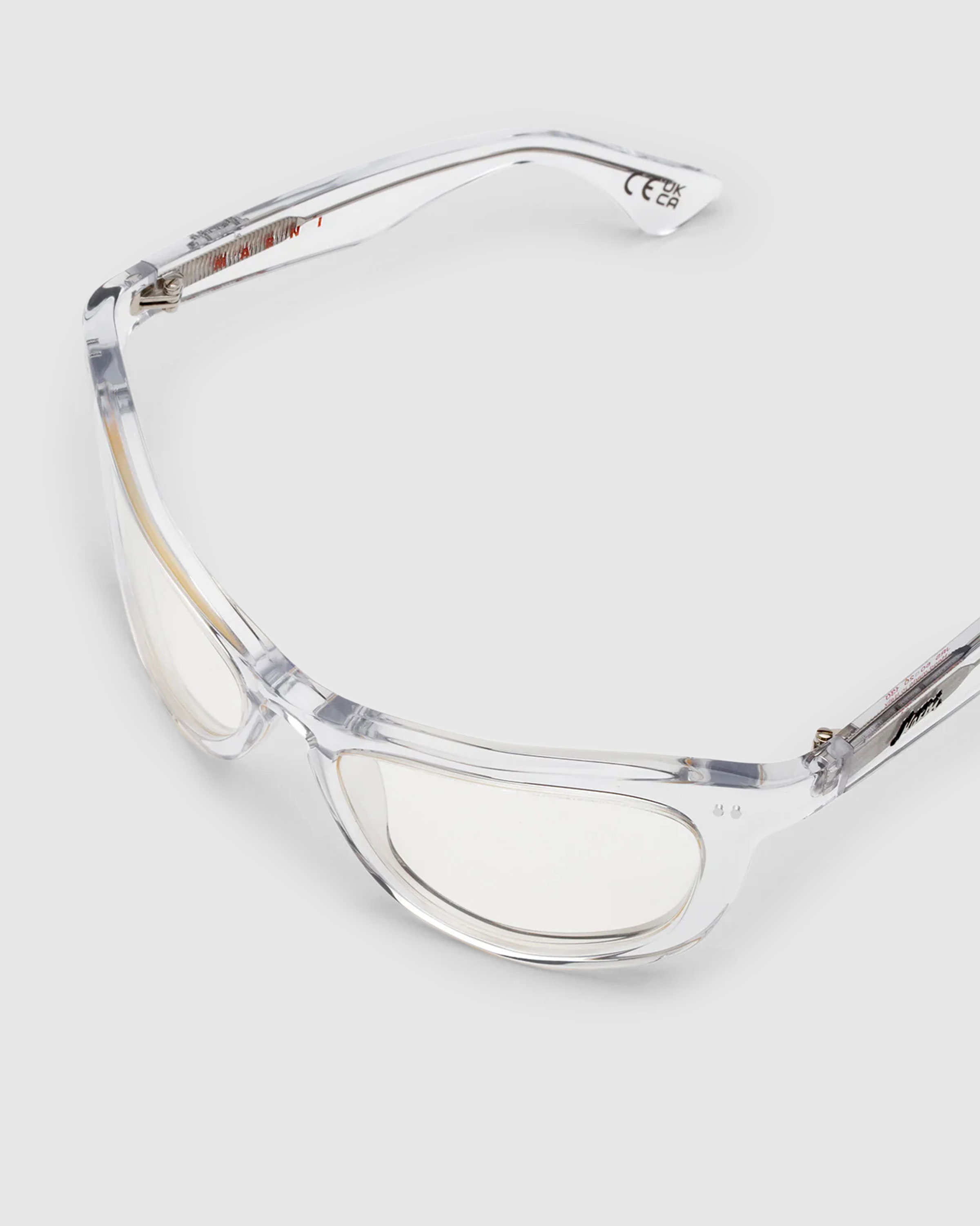 Marni x retrosuperfuture – Isamu Crystal - Sunglasses - Transparent - Image 3