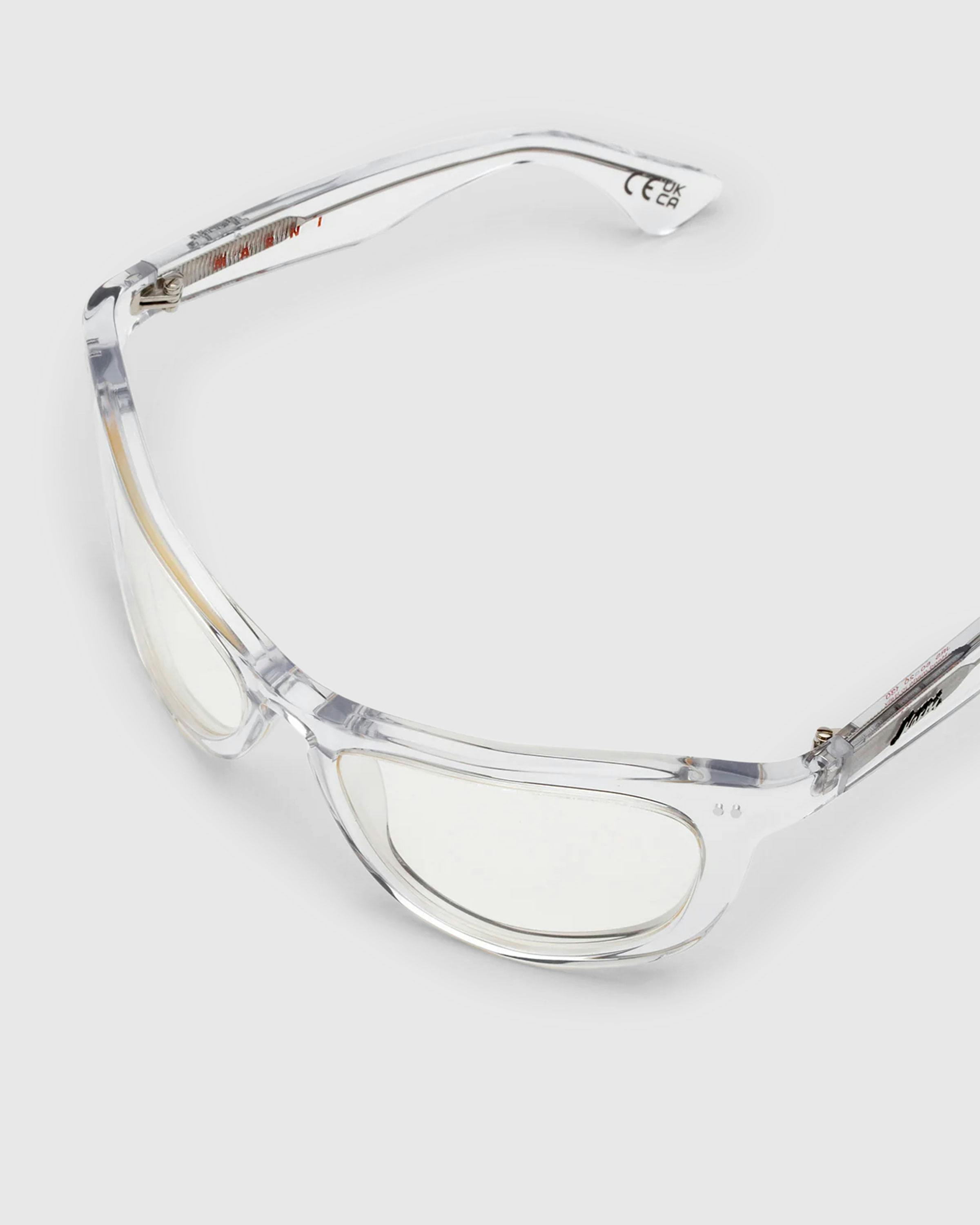 Marni x retrosuperfuture – Isamu Crystal - Sunglasses - Transparent - Image 3