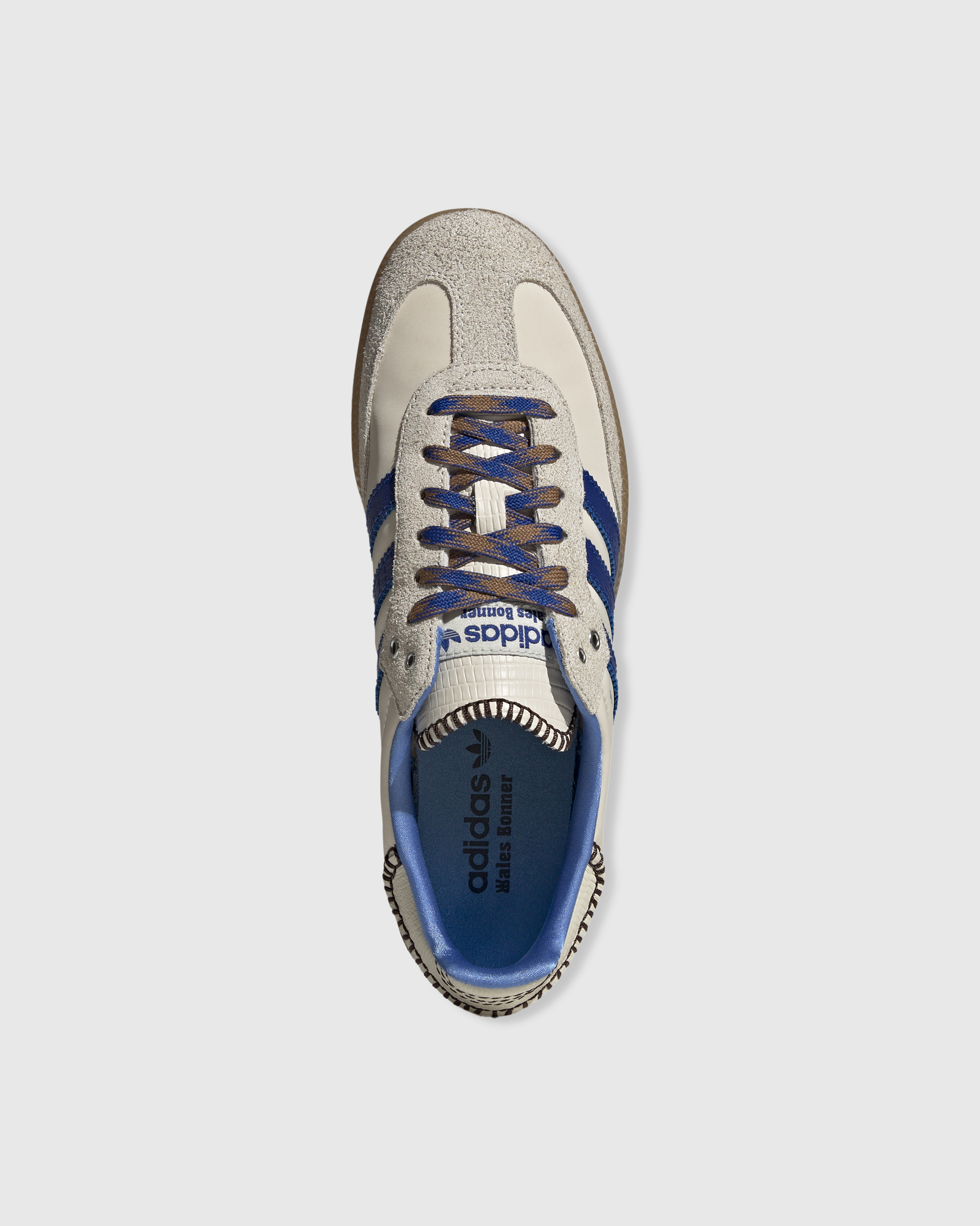 Adidas x Wales Bonner – Samba Cream/Blue - Low Top Sneakers - Beige - Image 5