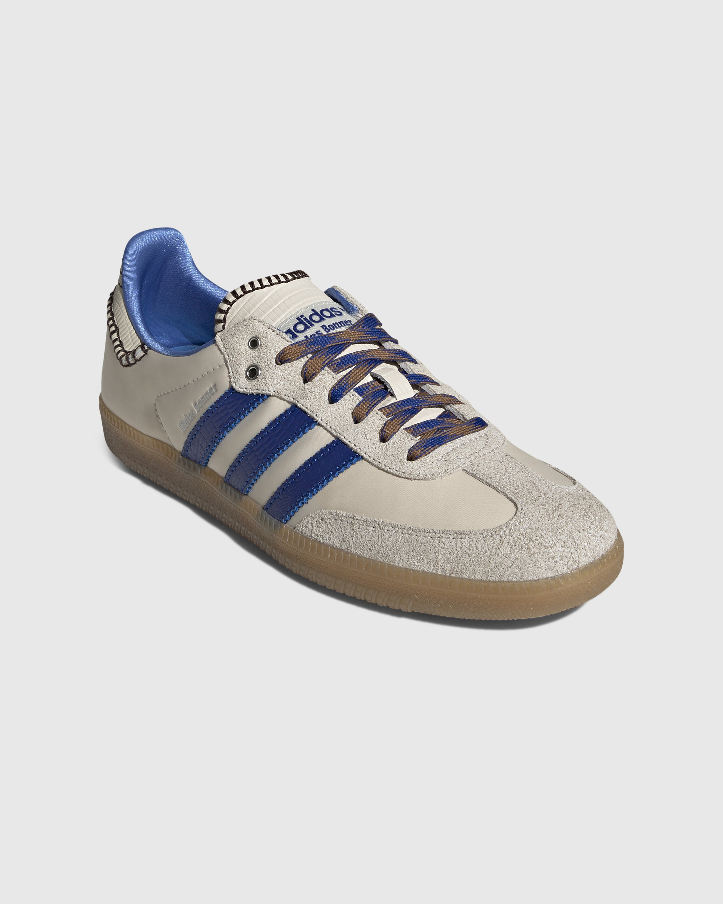 Adidas x Wales Bonner – Samba Cream/Blue - Low Top Sneakers - Beige - Image 3