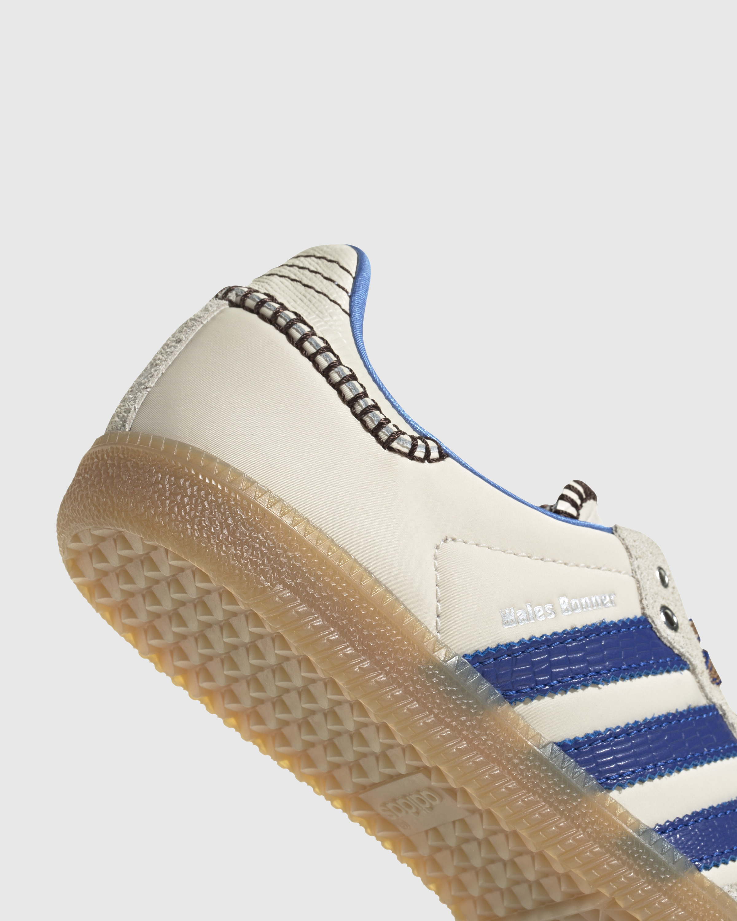 Adidas x Wales Bonner – Samba Cream/Blue - Low Top Sneakers - Beige - Image 6