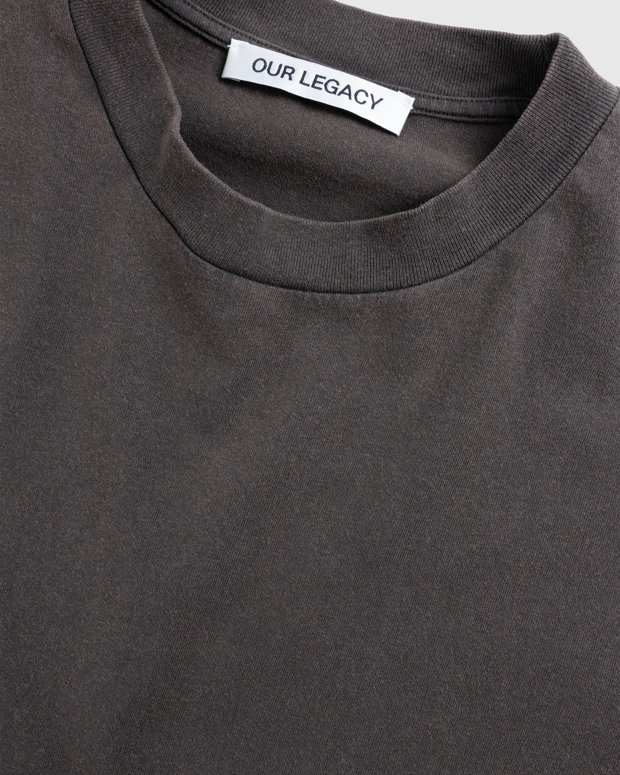 Our Legacy – Box T-Shirt Sulphur Black Legacy Jersey - Tops - Black - Image 6