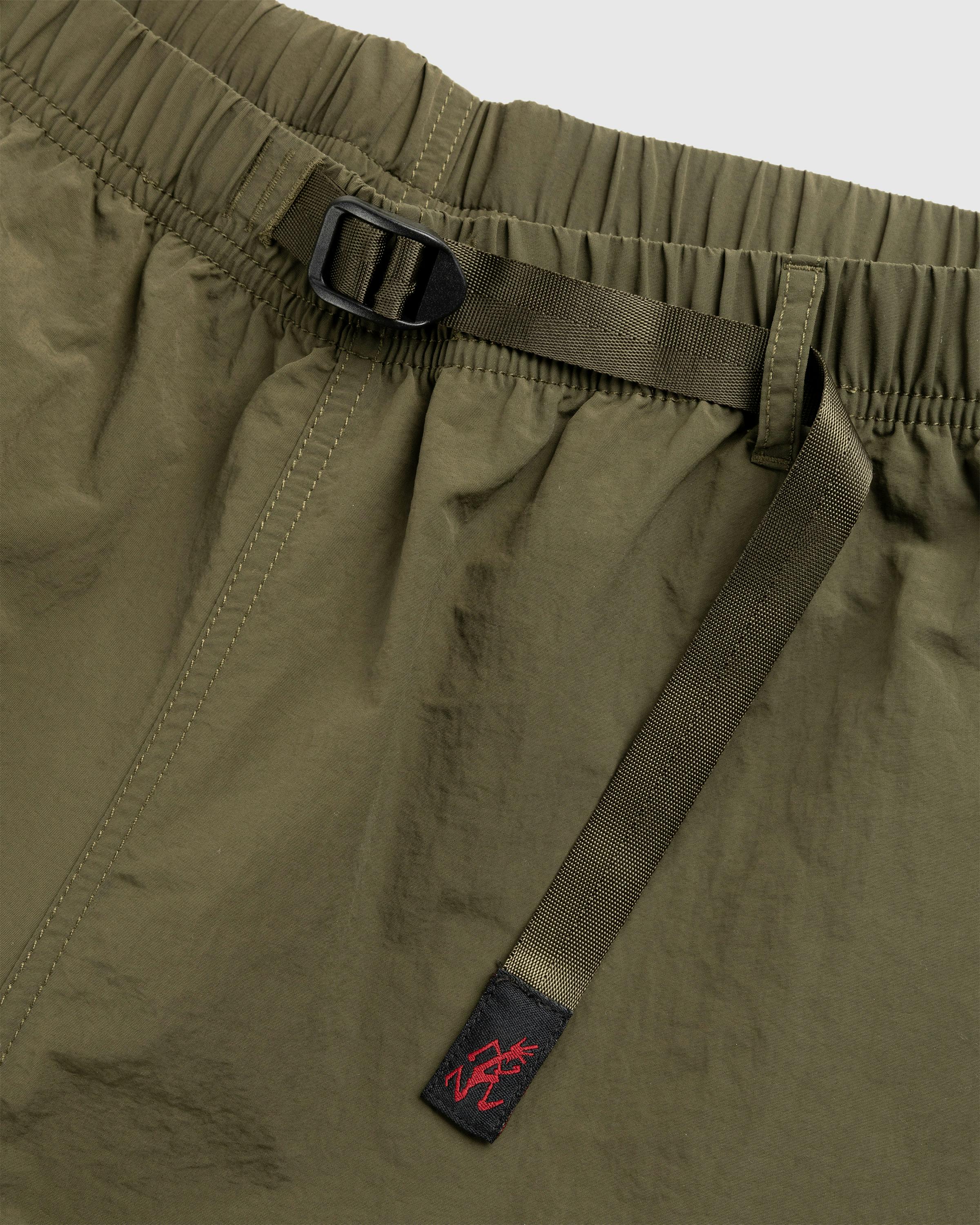 Gramicci – Nylon Packable G-Short Deep Olive - Bermuda Cuts - Green - Image 6