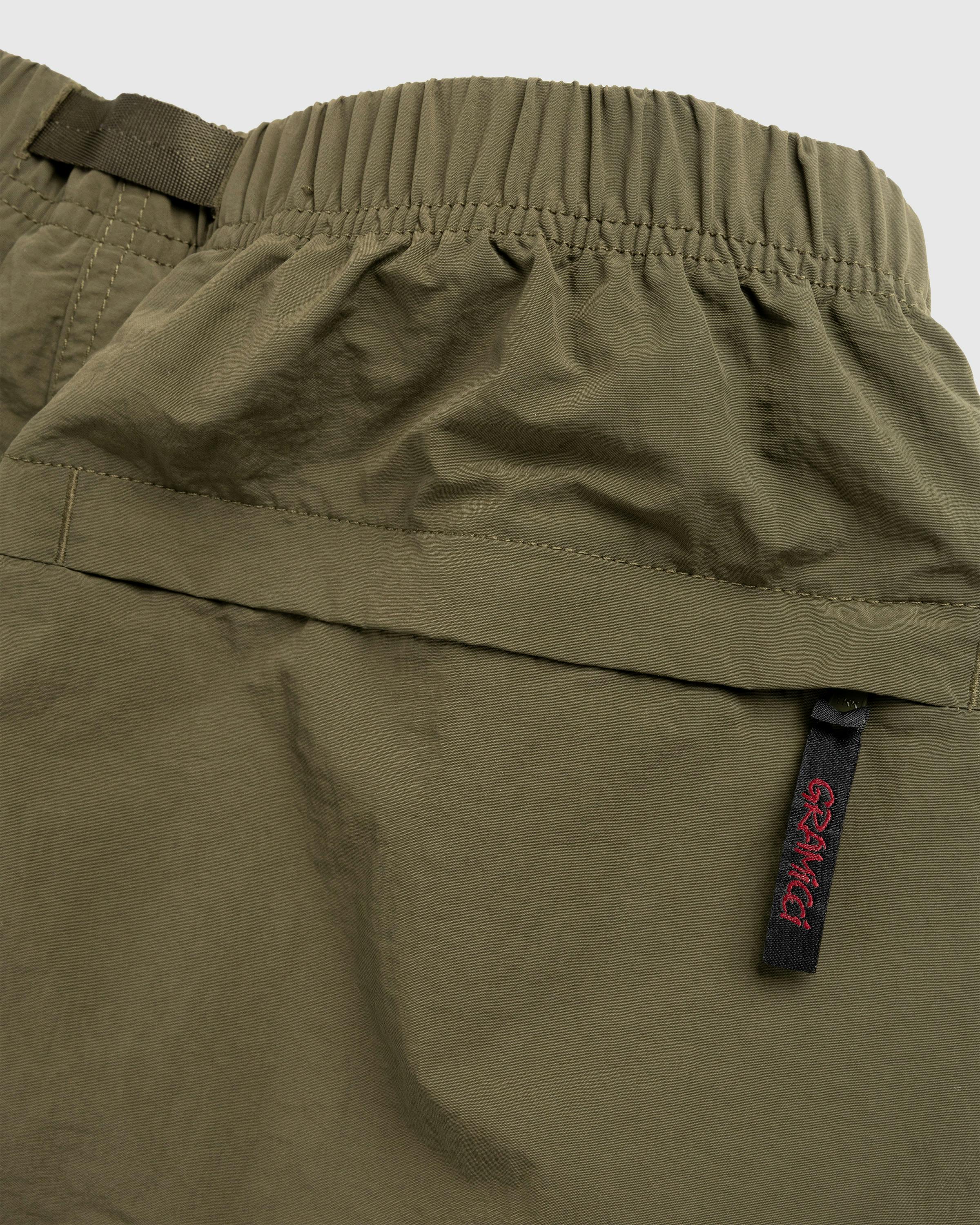 Gramicci – Nylon Packable G-Short Deep Olive - Bermuda Cuts - Green - Image 7